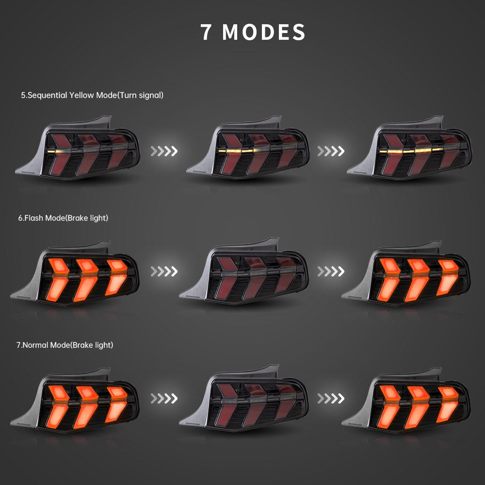 LED Tail Lights for 2010 2011 2012 Ford Mustang