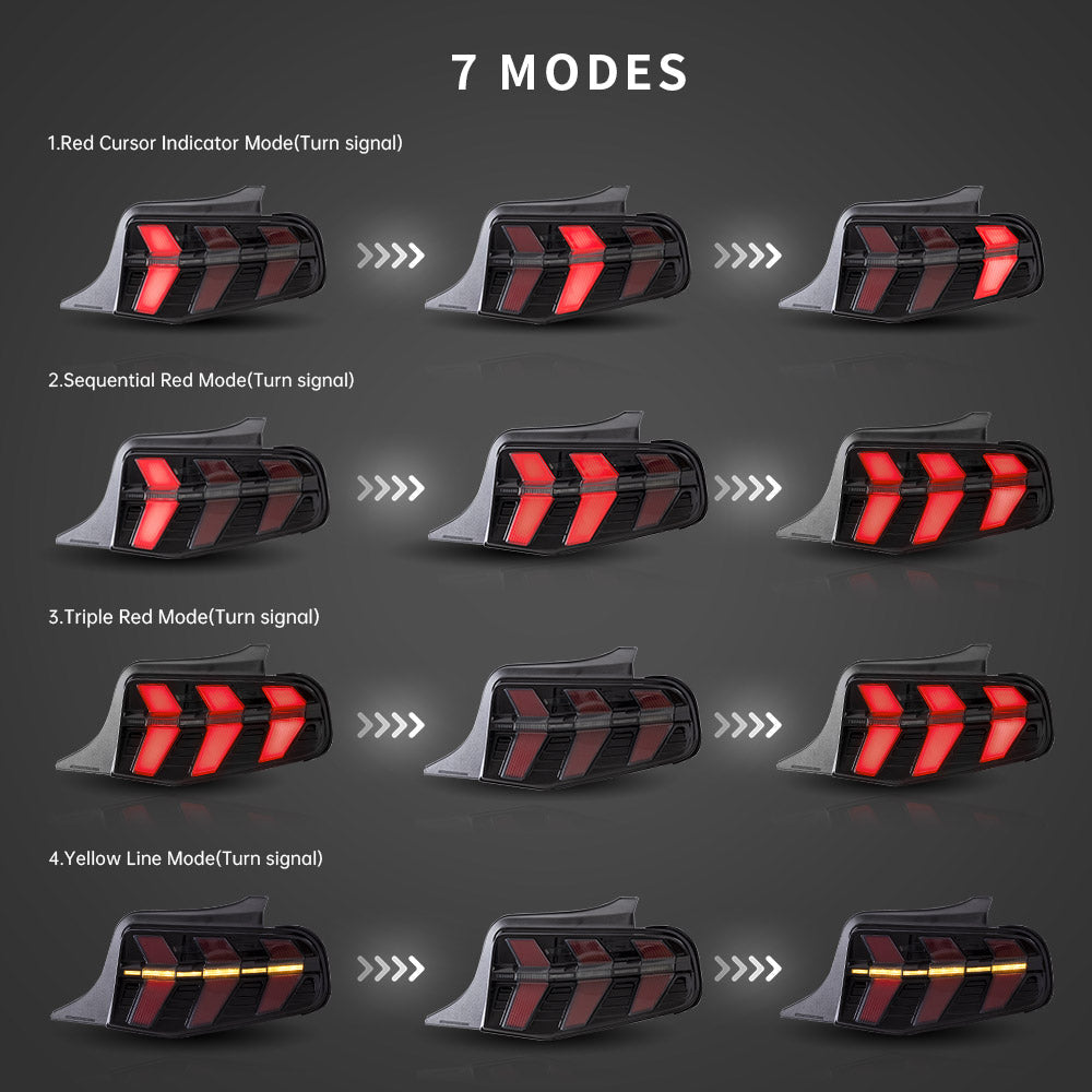LED Tail Lights for 2010 2011 2012 Ford Mustang