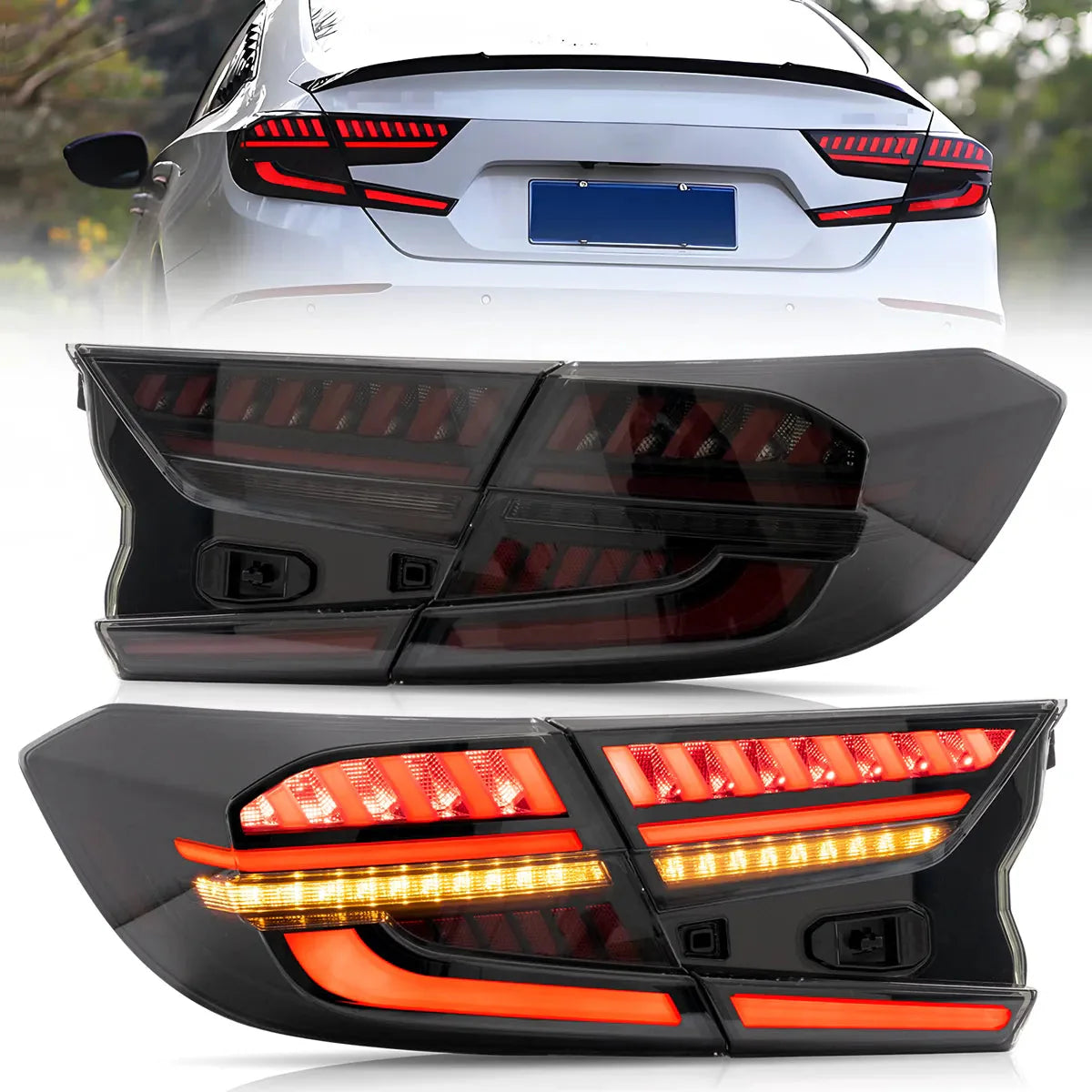 LED Tail Lights for Honda Accord 2018–2022 Sedan