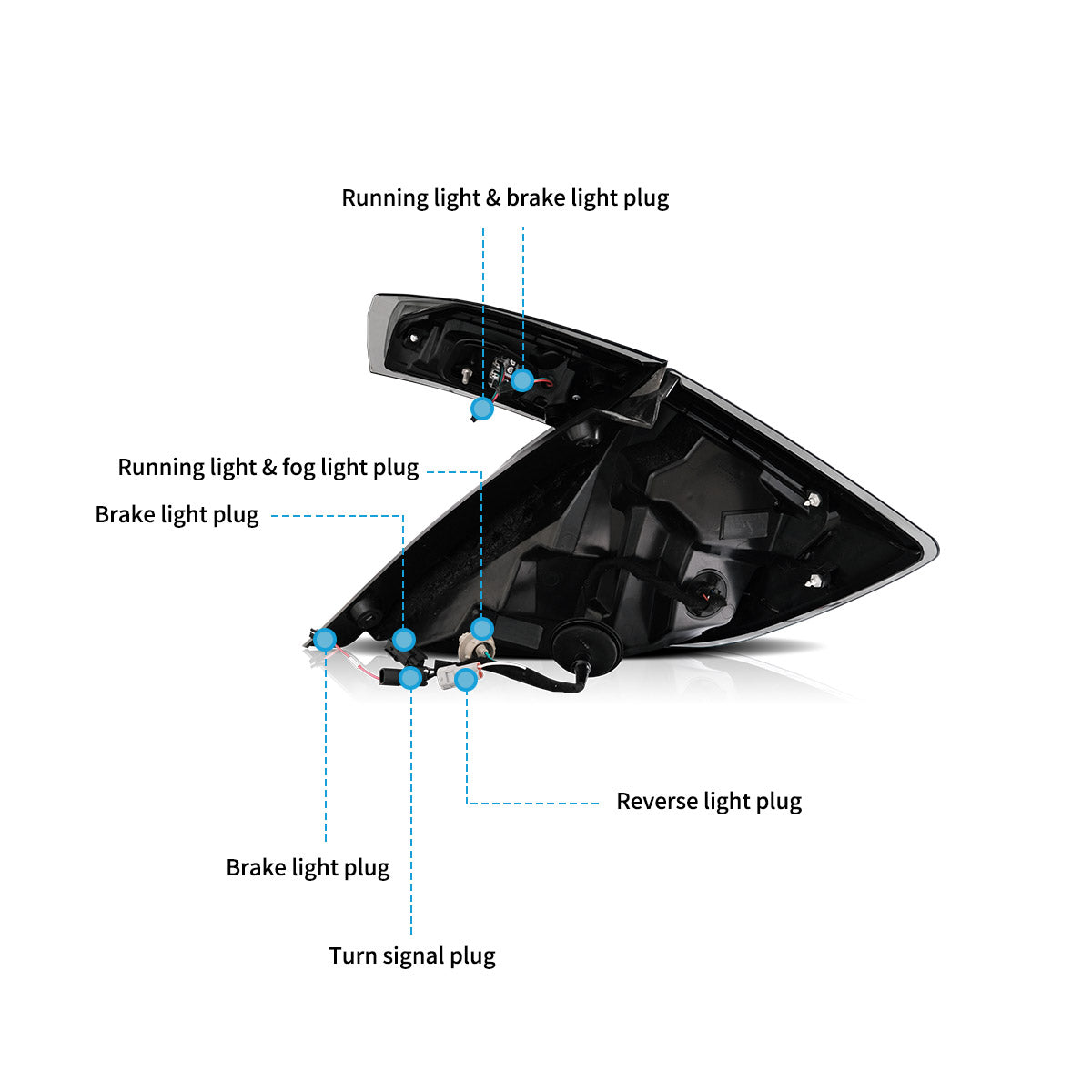 Honda Civic LED Tail Lights with start-up animation 2018–2021