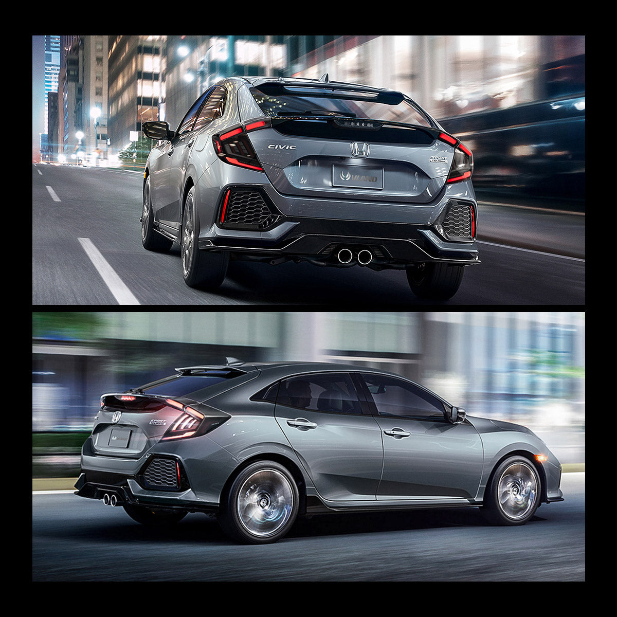 LED Tail Lights for Honda Civic 2018–2021