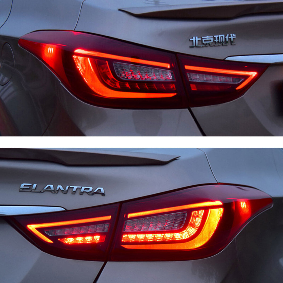 LED Tail Lights for Hyundai Elantra 2011–2015
