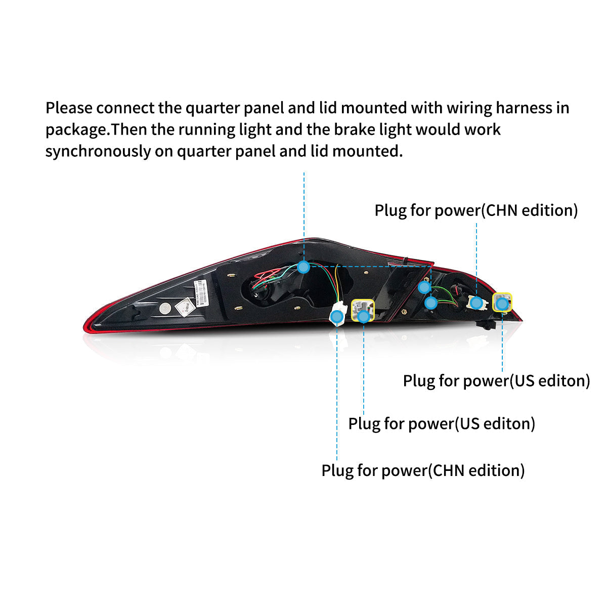 LED Tail Lights for Hyundai Sonata 2011–2014