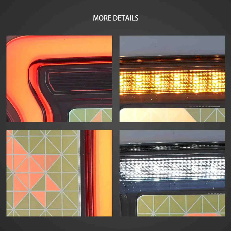 OLED Tail Lights for Jeep Wrangler JL JLU 2018–2023