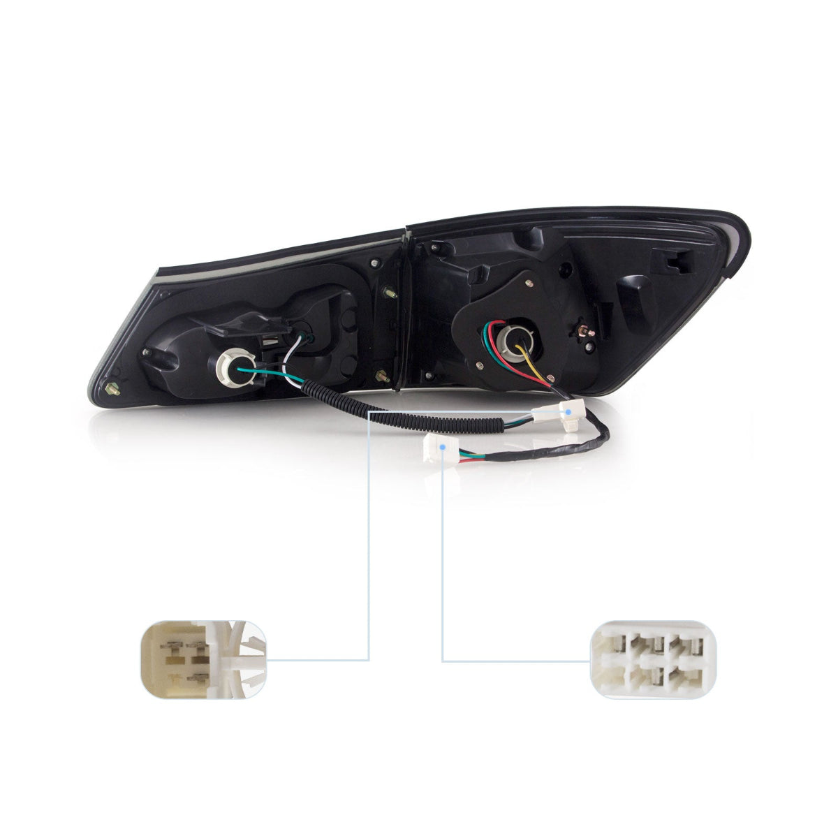 LED Tail Lights for Lexus IS250 IS350 ISF IS200d IS220d(XE20) 2006–2013