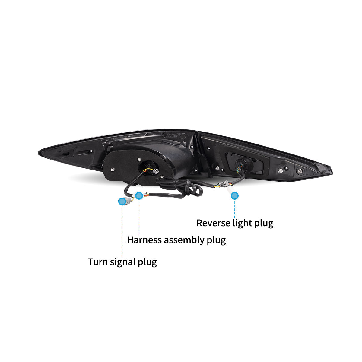 Full LED Tail Lights for Mazda 3 Axela Sedan 2014–2018