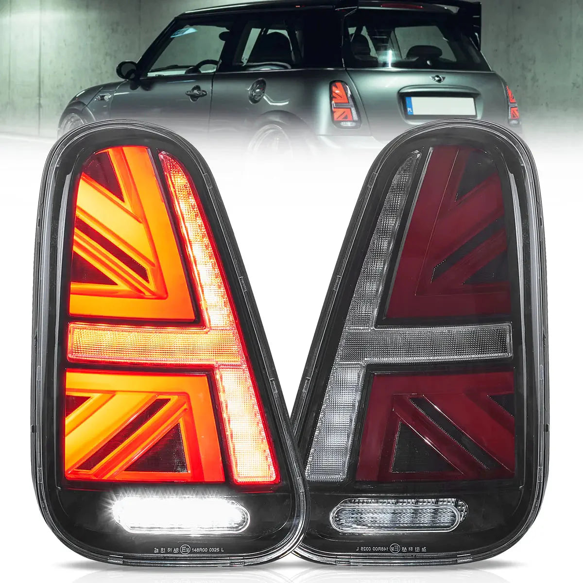 LED Tail Lights for Mini Cooper R50 R52 R53 2001–2006
