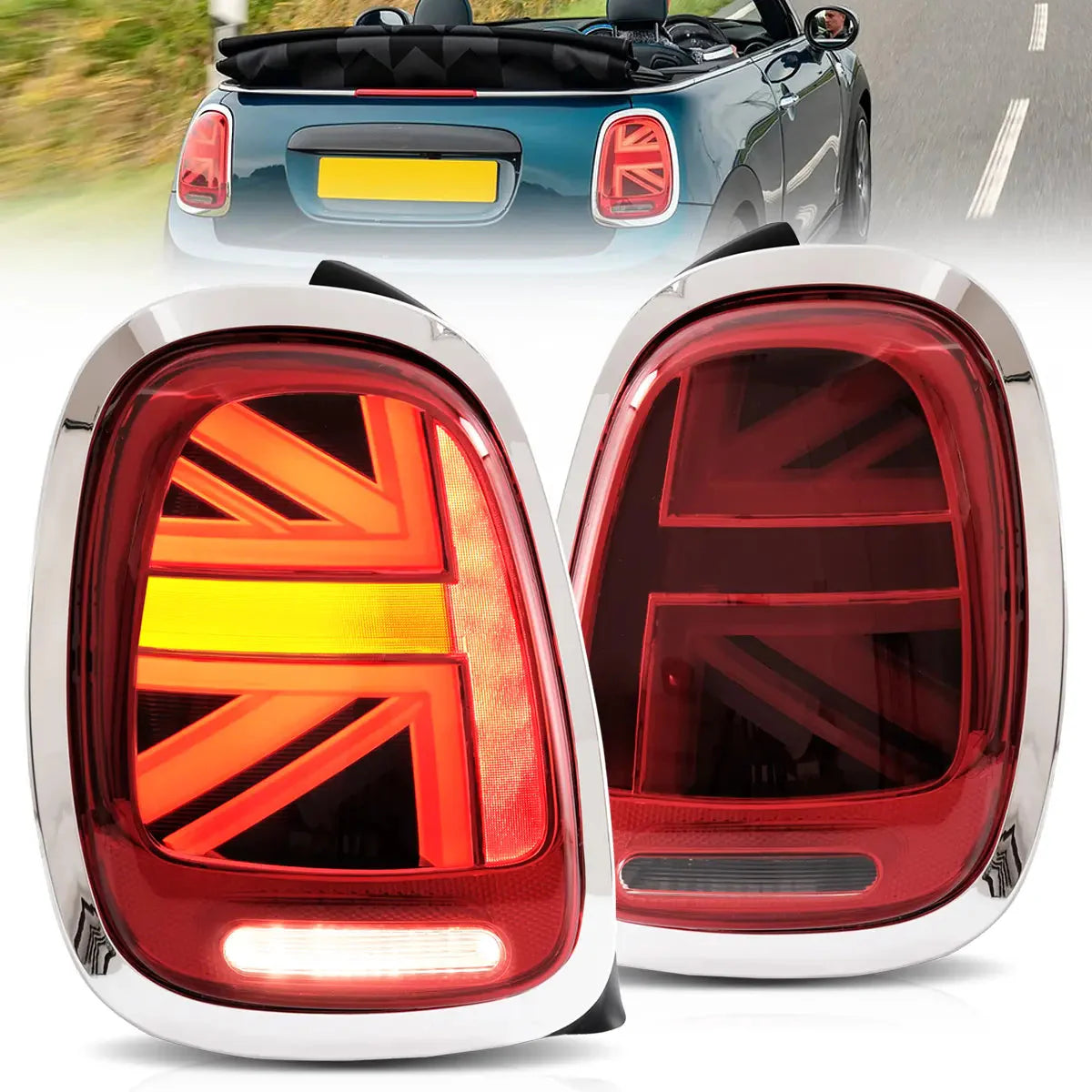 LED Tail Lights for Mini Cooper Hatch F55 F56 F57 2014–2019