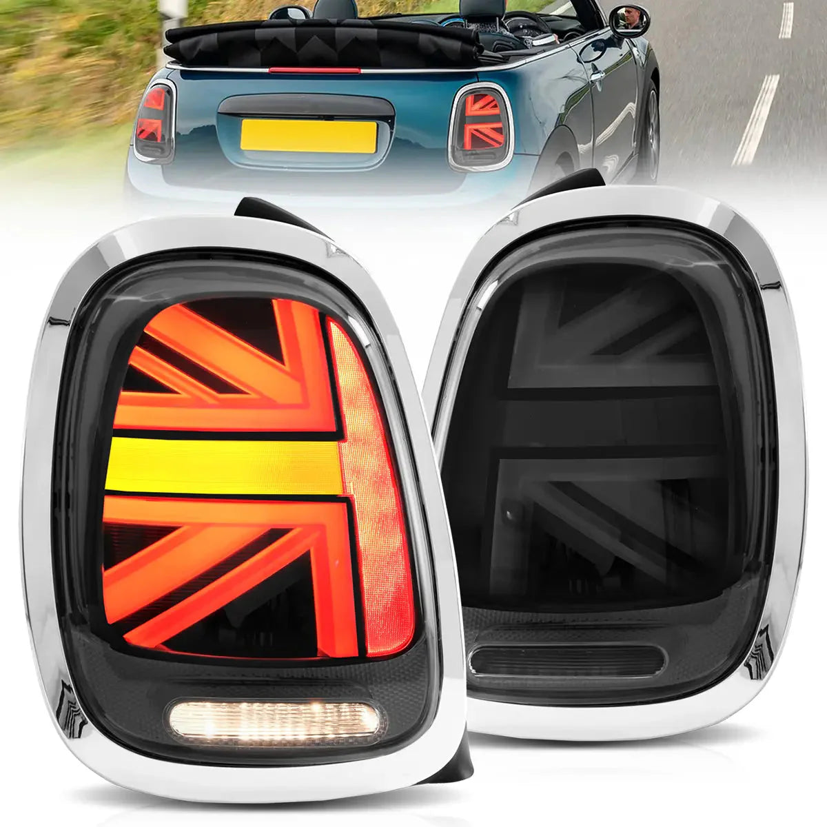 LED Tail Lights for Mini Cooper Hatch F55 F56 F57 2014–2019