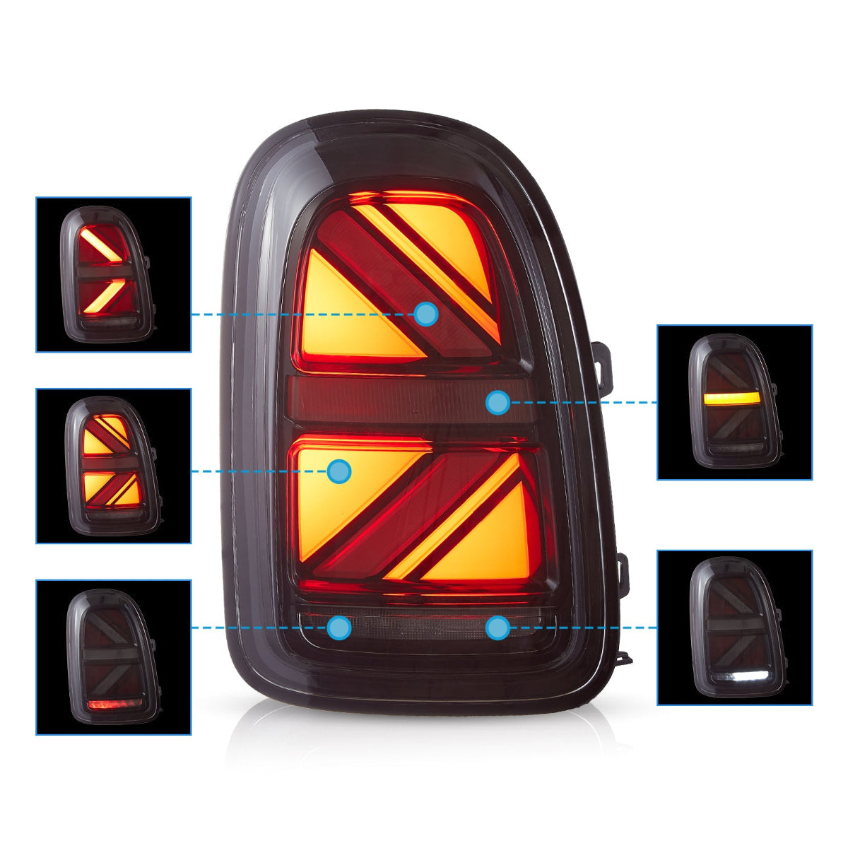 LED Tail Lights for Mini Countryman F60 2017–2023