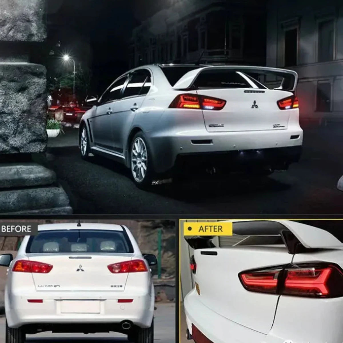 LED Tail Lights for Mitsubishi Lancer / EVO X 2008–2017