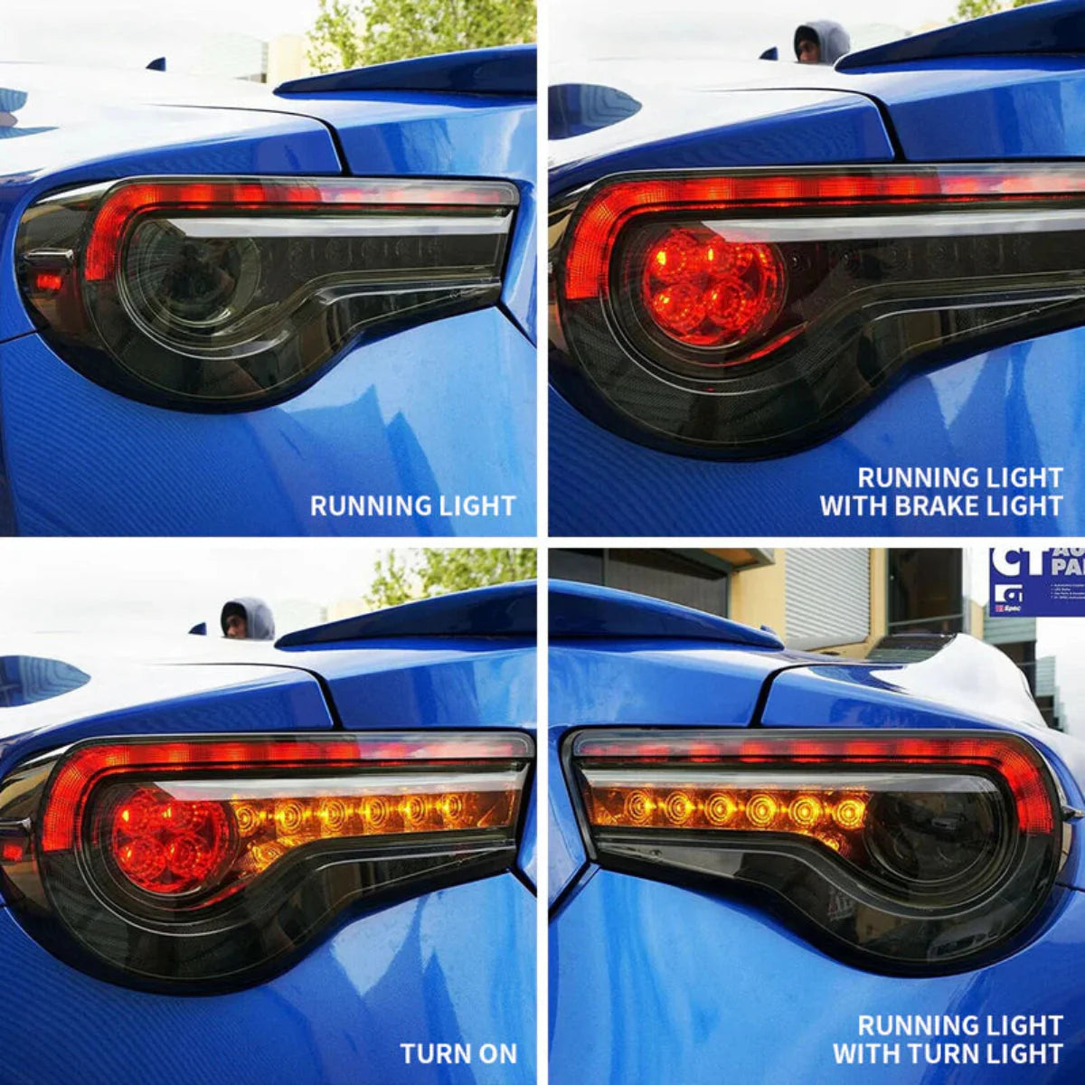 OEM Style Tail Lights for Toyota 86 & Subaru BRZ & Scion FR-S 2012–2021