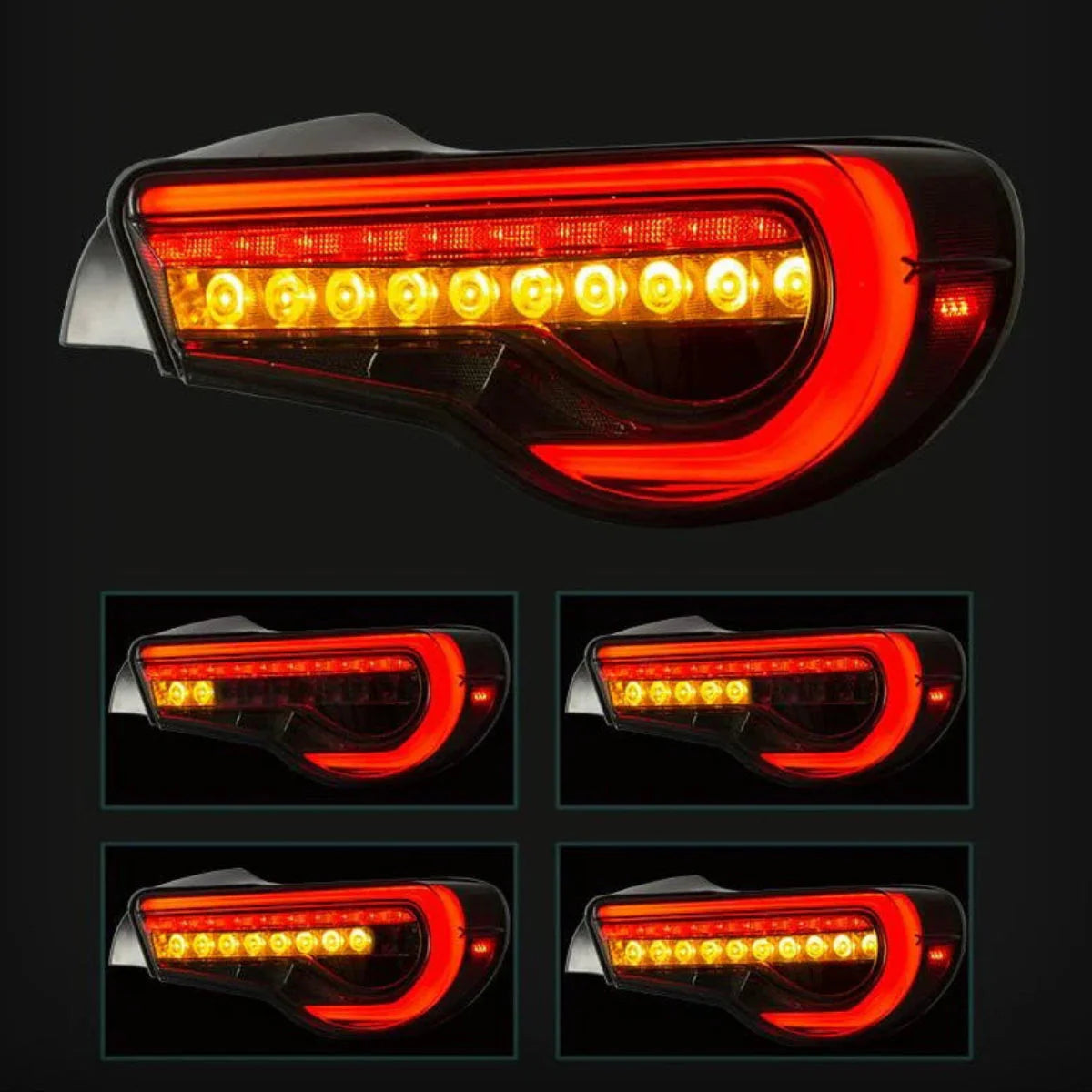 LED Tail Lights for Toyota 86 & Subaru BRZ & Scion FR-S 2012–2021