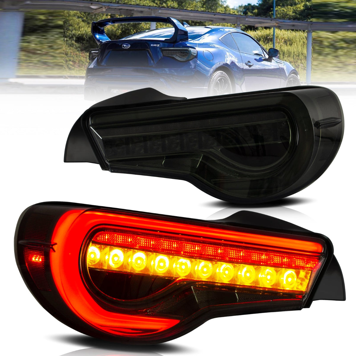 LED Tail Lights for Toyota 86 & Subaru BRZ & Scion FR-S 2012–2021