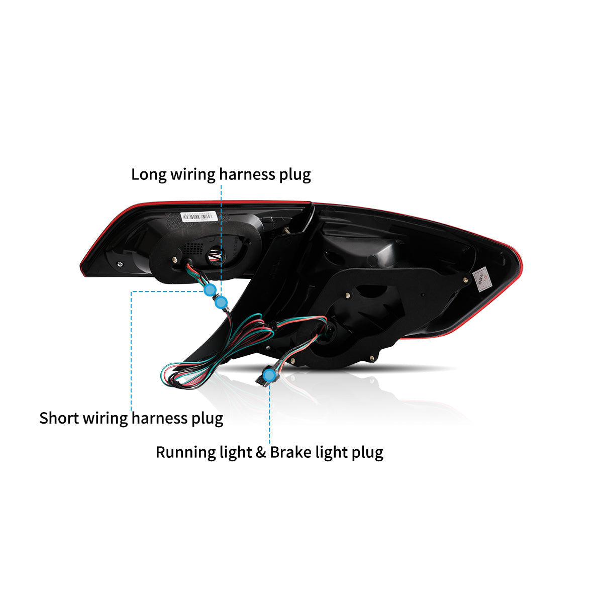 LED Tail Lights for Toyota Camry Sedan 2012–2014