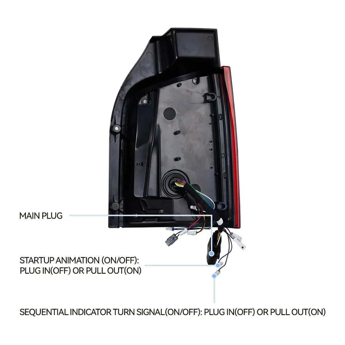 Volkswagen Multivan T5 Transporter Caravelle LED Tail Lights 2010–2014 (Clearance)