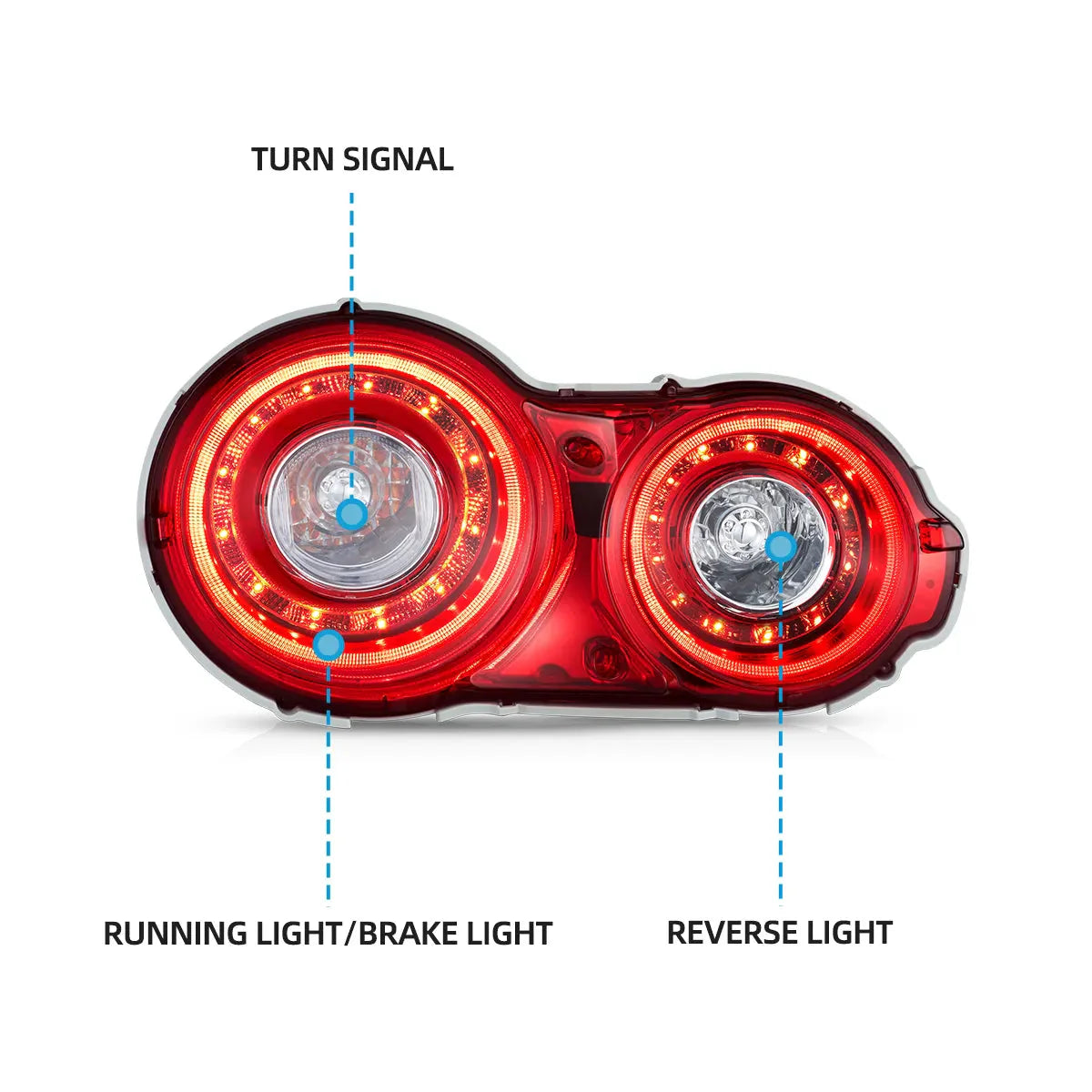 LED Tail Lights for Nissan GTR R35 2008–2023