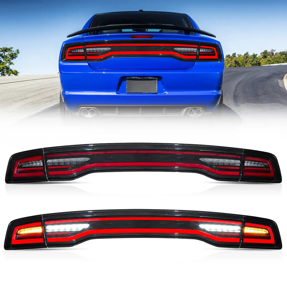 LED Tail Lights for Dodge Charger 2011–2014