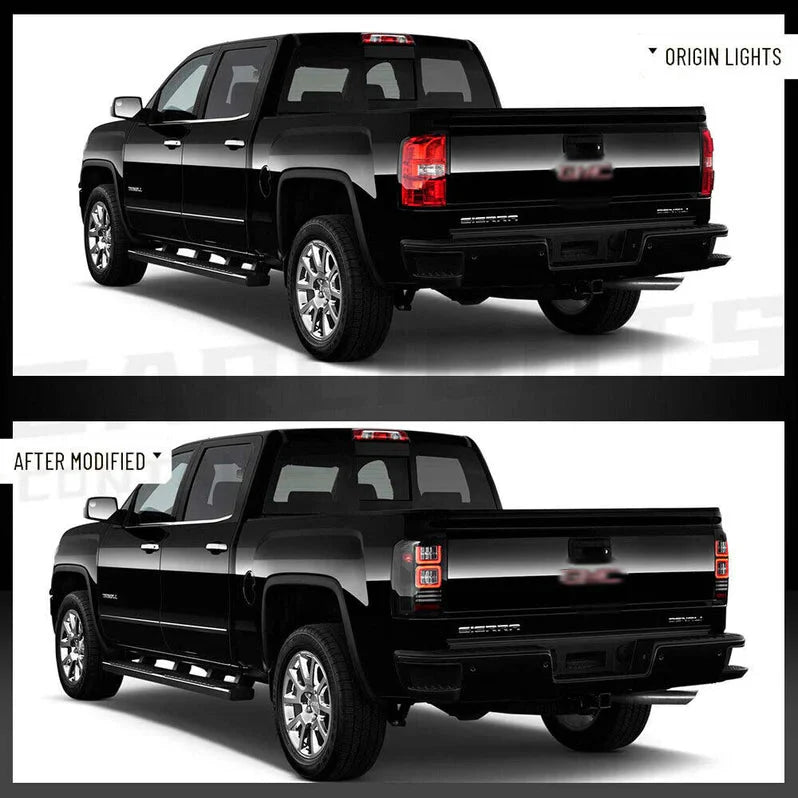 LED Tail Lights for GMC Sierra 1500 2500 3500 HD 2014–2018