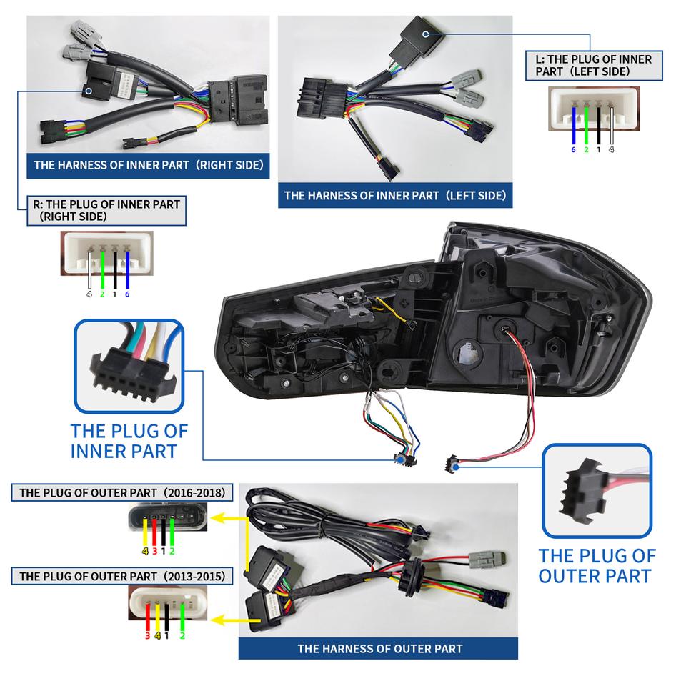 BMW F80 F30 F35 3 SERIES OLED SEQUENTIAL TAIL LIGHTS (2012-2018)