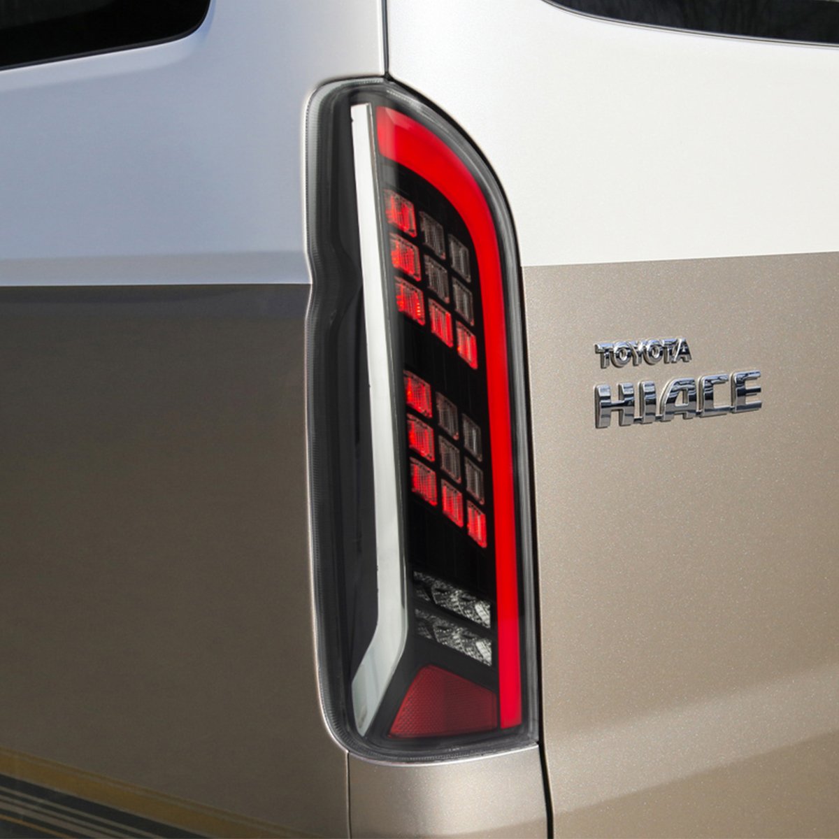 TOYOTA HIACE LED SEQUENTIAL TAIL LIGHTS