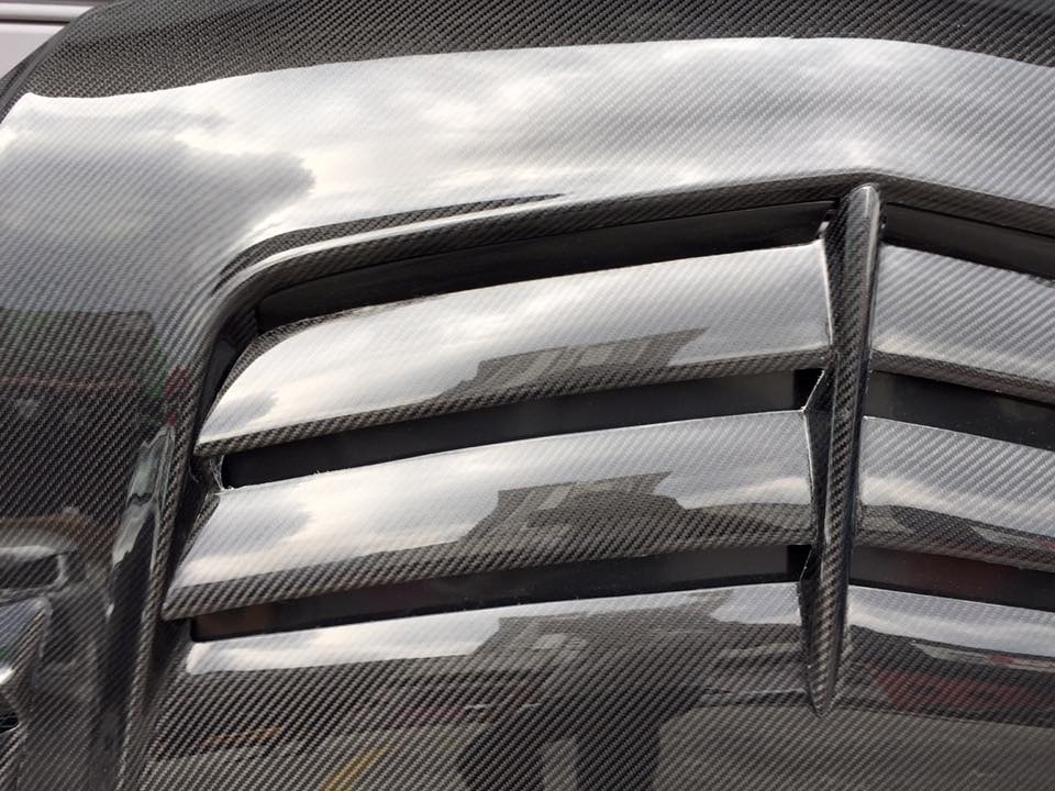 VRS Style Carbon Vented Bonnet to Suit VW GOLF MK7 & MK7.5 Platforms (Incl. GTI & R)