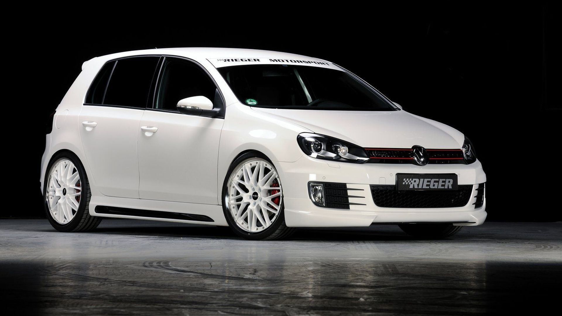 VOLKSWAGEN GOLF MK6 GTI RIEGER FRONT LIP (UNPAINTED)