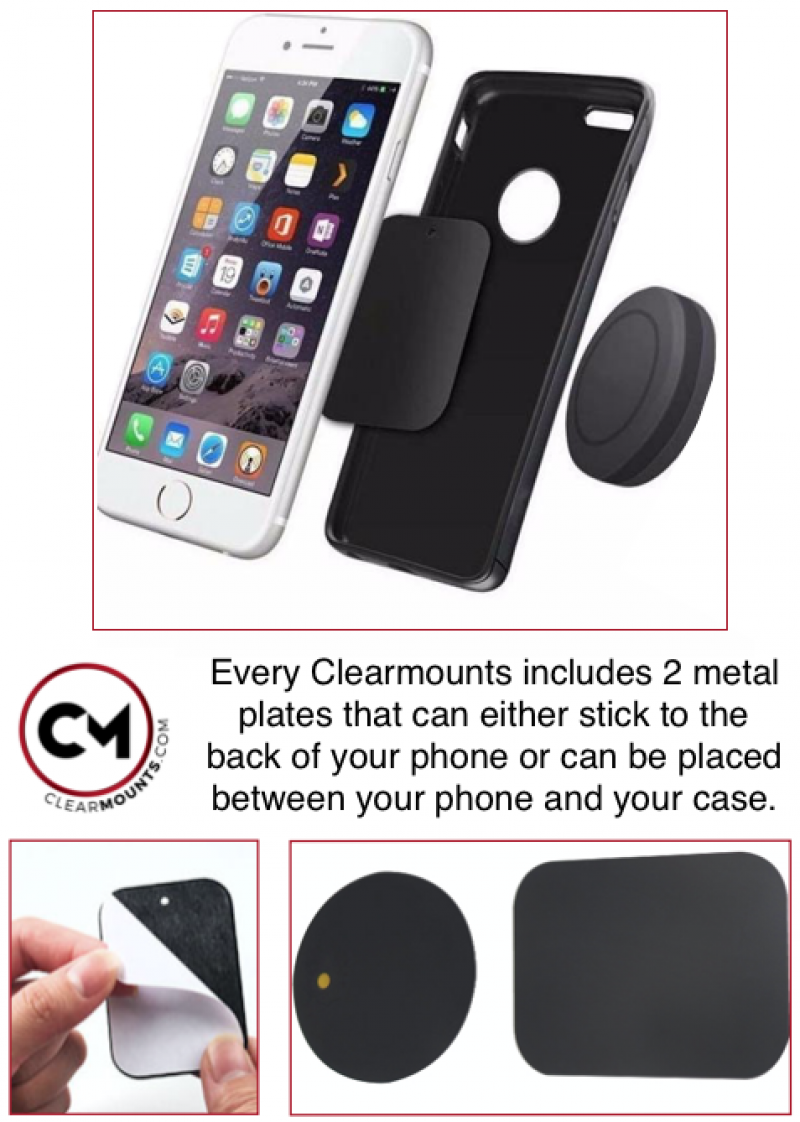 Clearmounts Magnetic Metal Plates