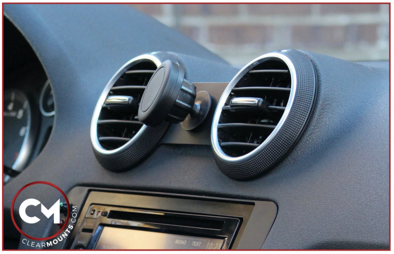 Clearmounts Swivel Magnetic & Cradle Holder Audi A3-S3-RS3 (8P)