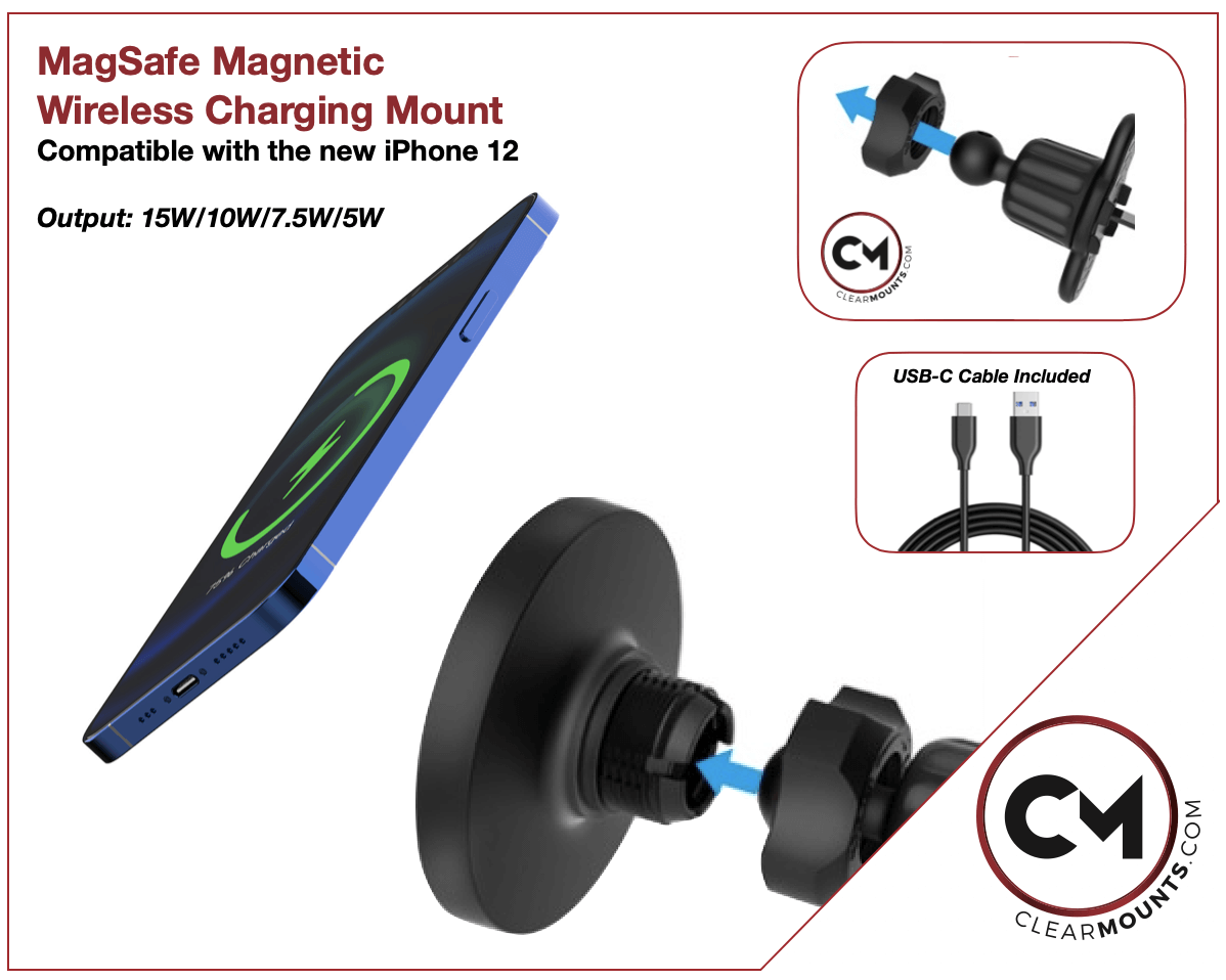MagSafe Magnetic Wireless Charging Mount v2
