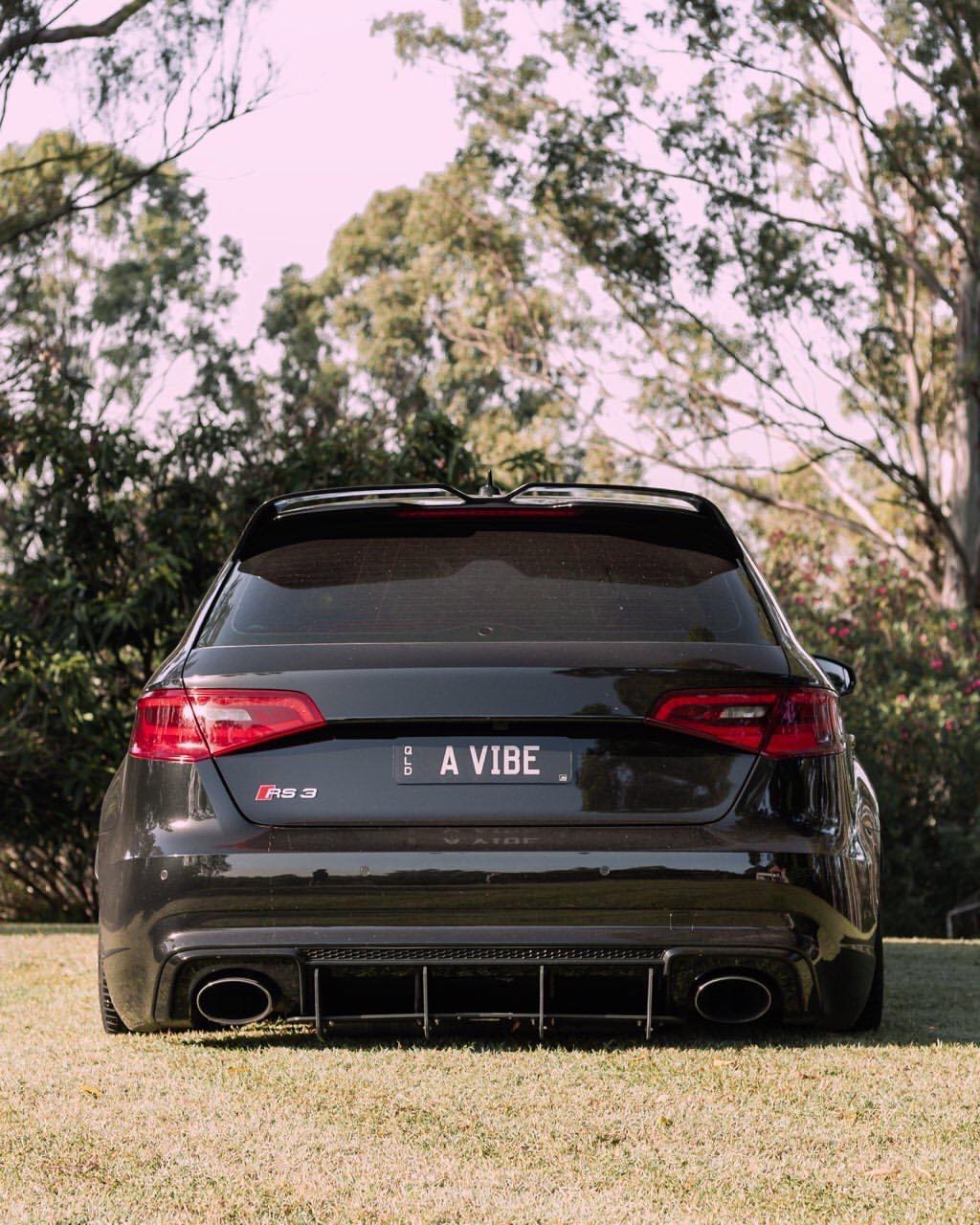 OETT Style Rear Window Spoiler For 2013-2020 Audi A3 S-line S3 RS3 8V Sportback