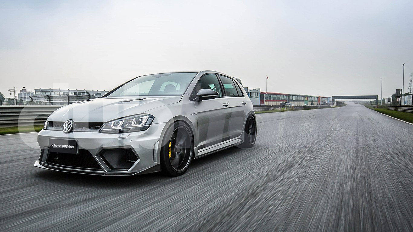 ASPEC Style Partial Carbon Vented Bonnet to Suit VW GOLF MK7 & MK7.5 Platforms (Incl. GTI & R)