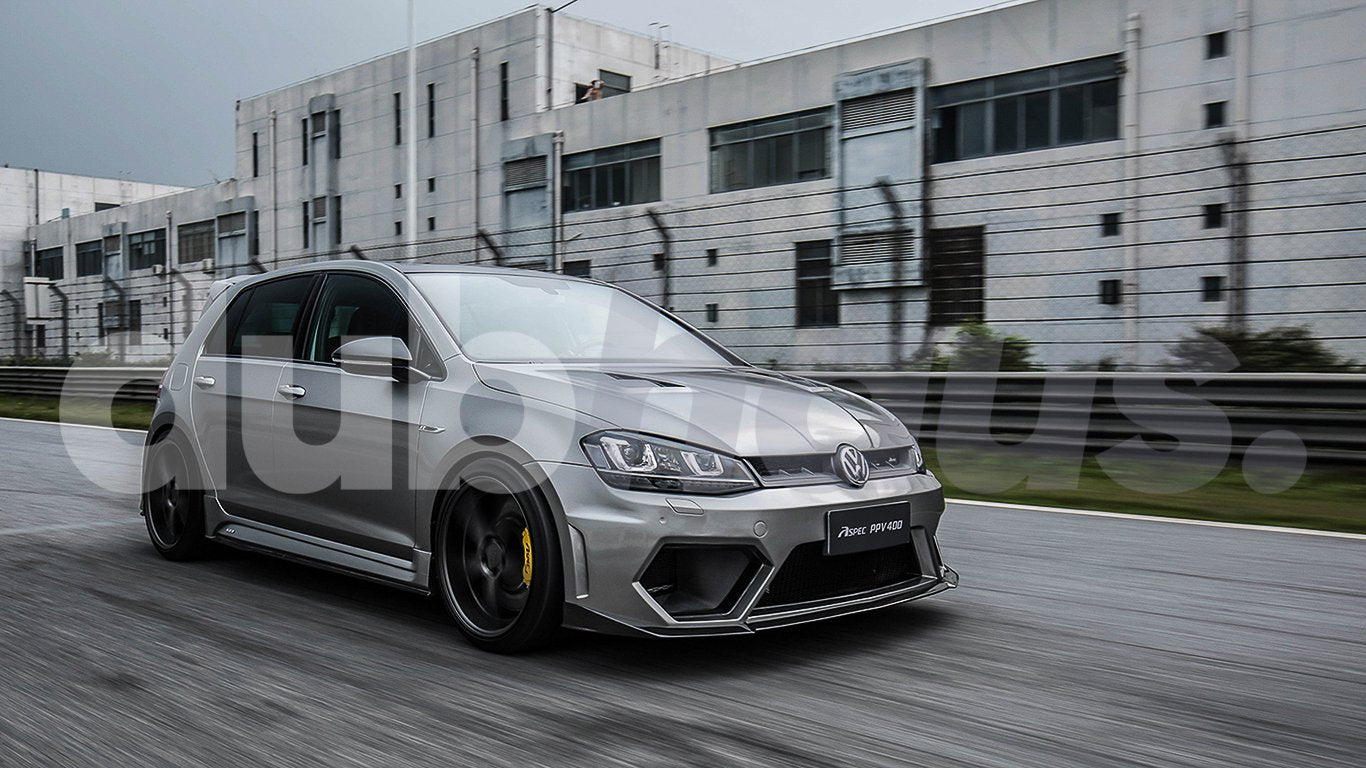 ASPEC Style Partial Carbon Vented Bonnet to Suit VW GOLF MK7 & MK7.5 Platforms (Incl. GTI & R)