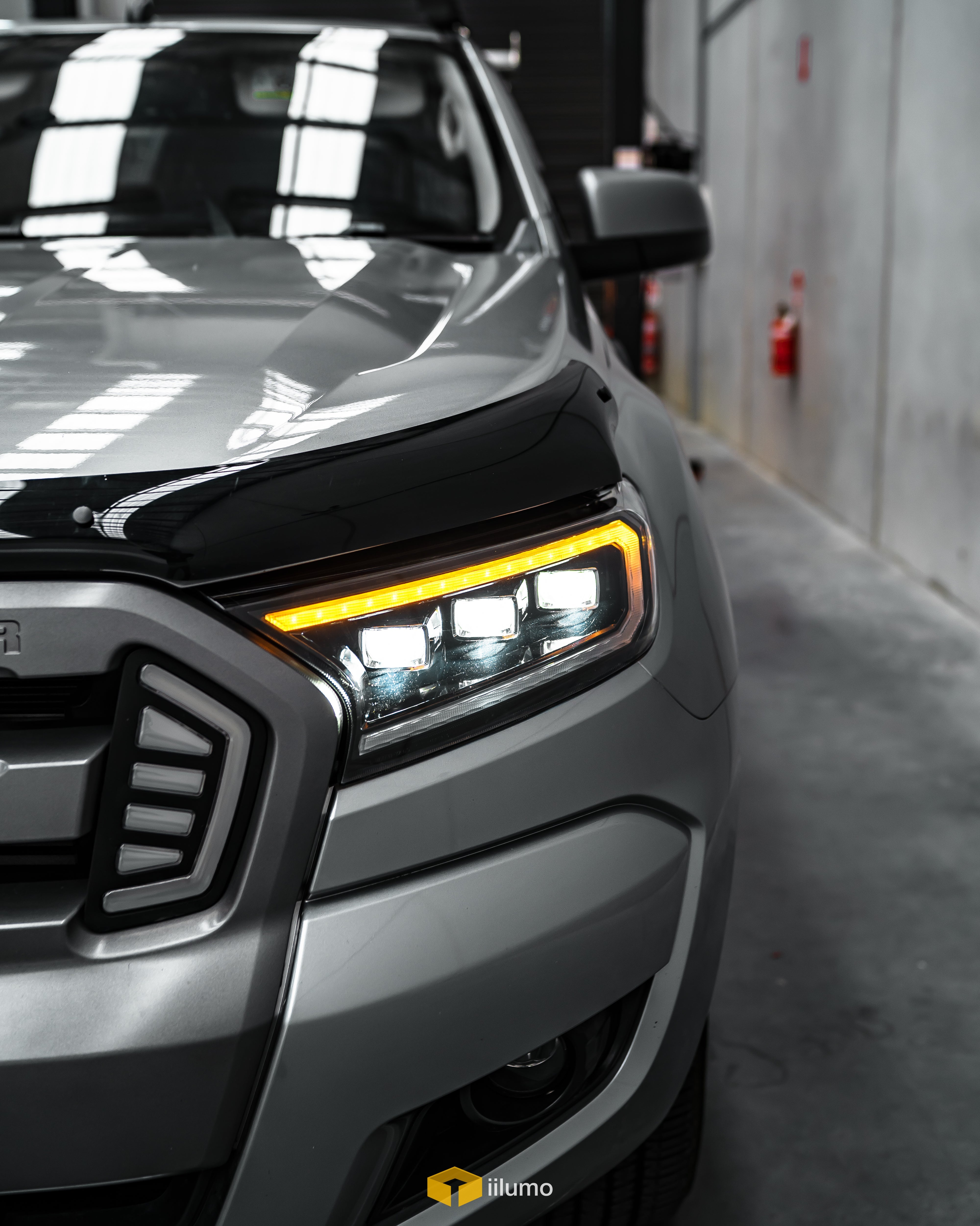 2015-2021 FORD RANGER SEQUENTIAL TRI LED HEADLIGHTS