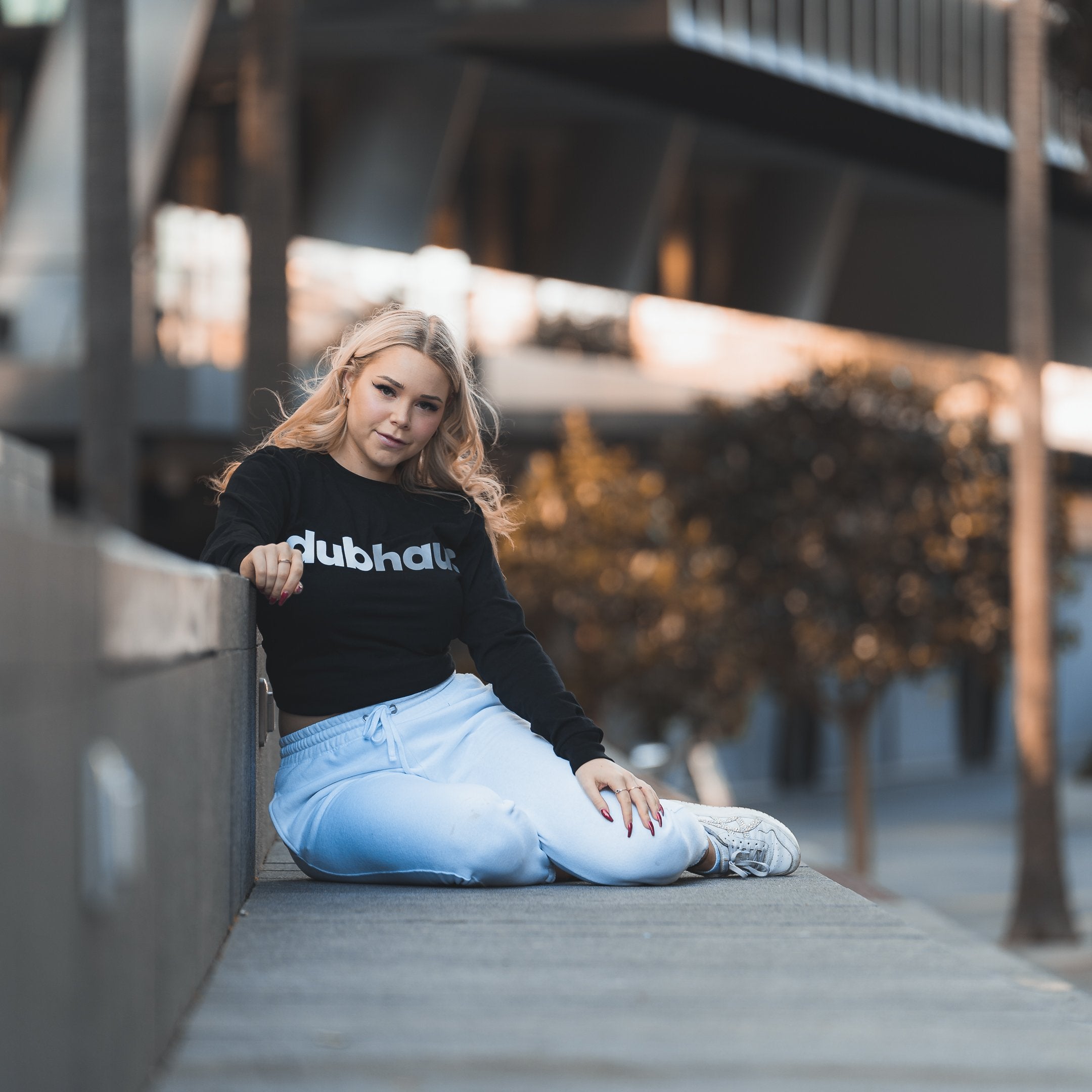 dubhaus. Logo Long Sleeve T-Shirt