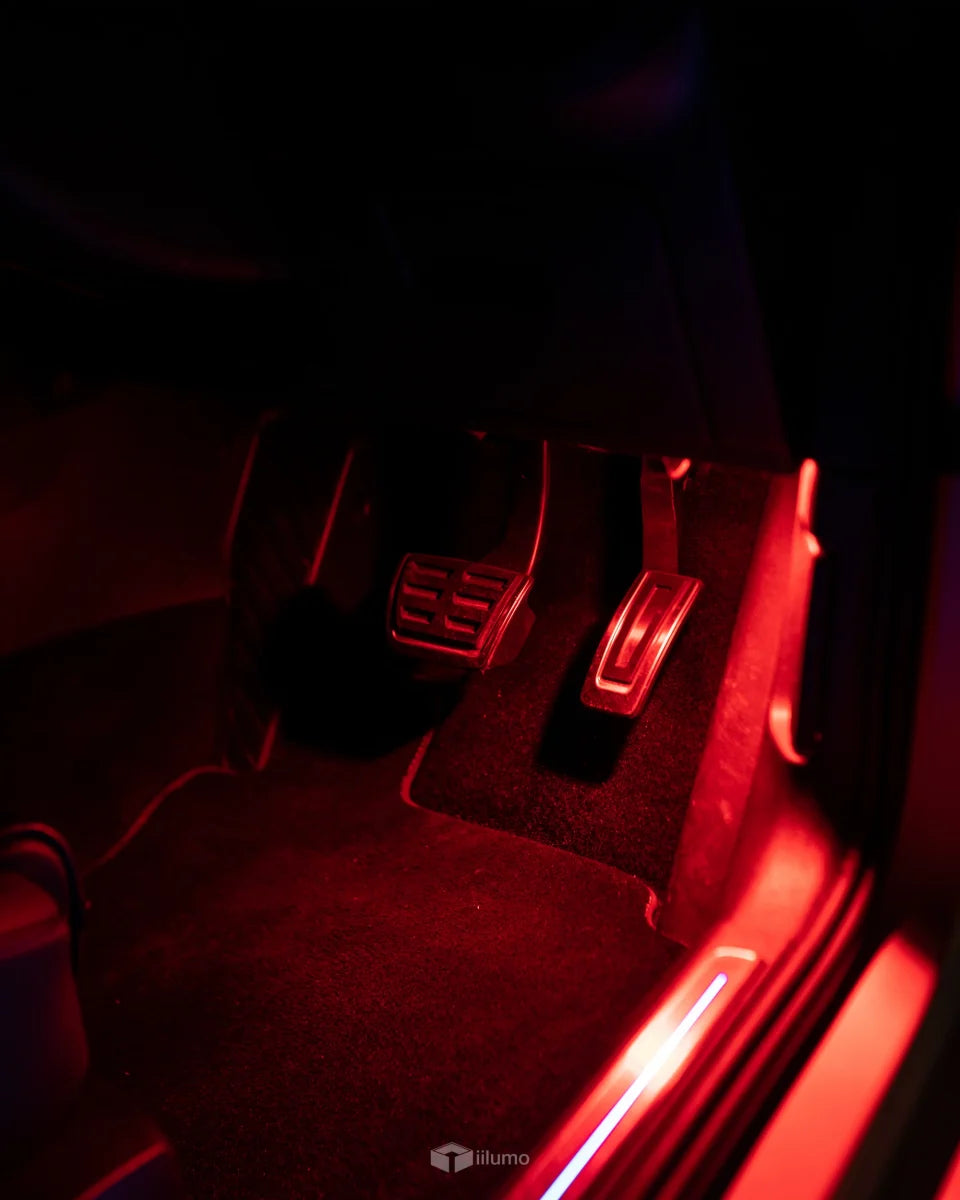 RGB LED FOOTWELL LIGHTS : VW