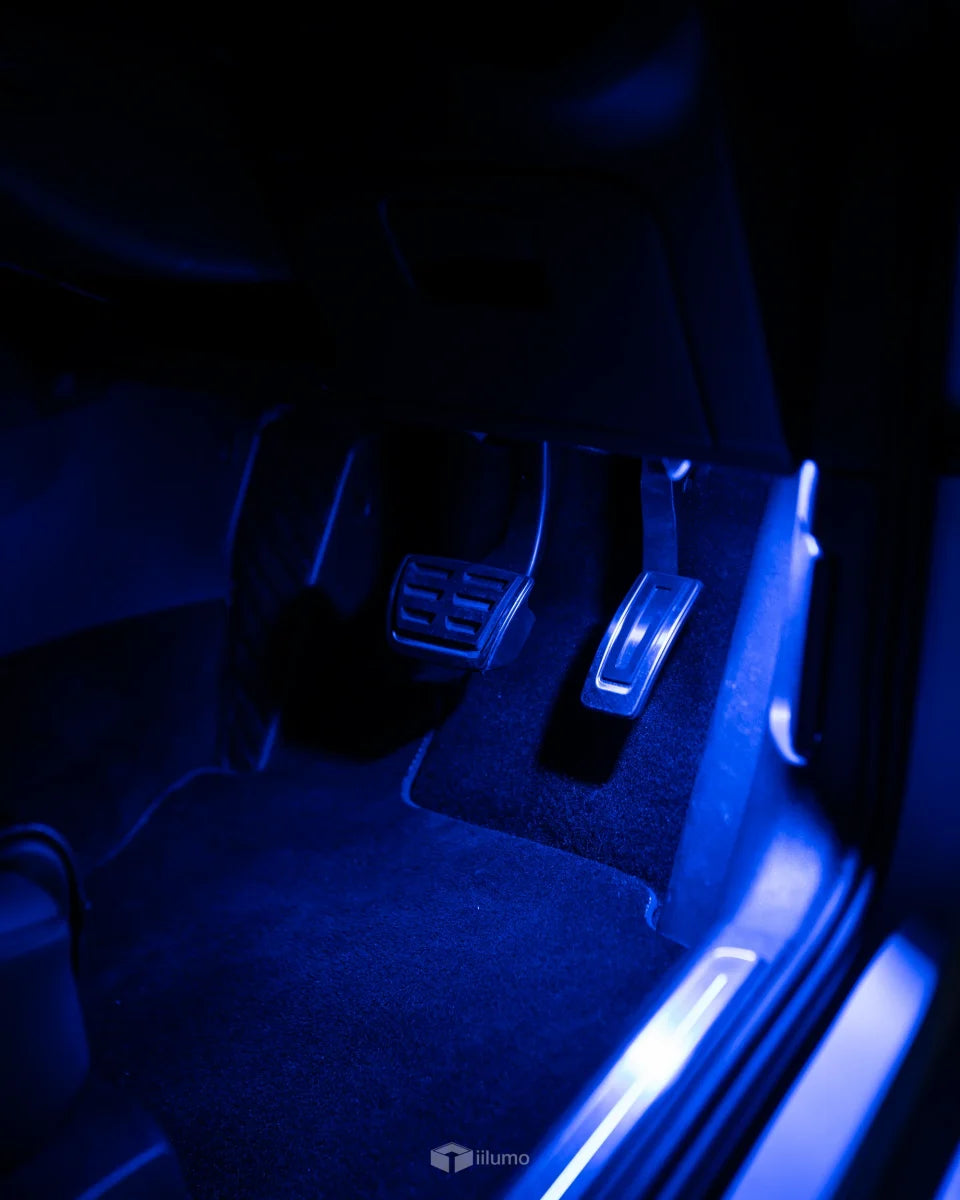 RGB LED FOOTWELL LIGHTS : VW