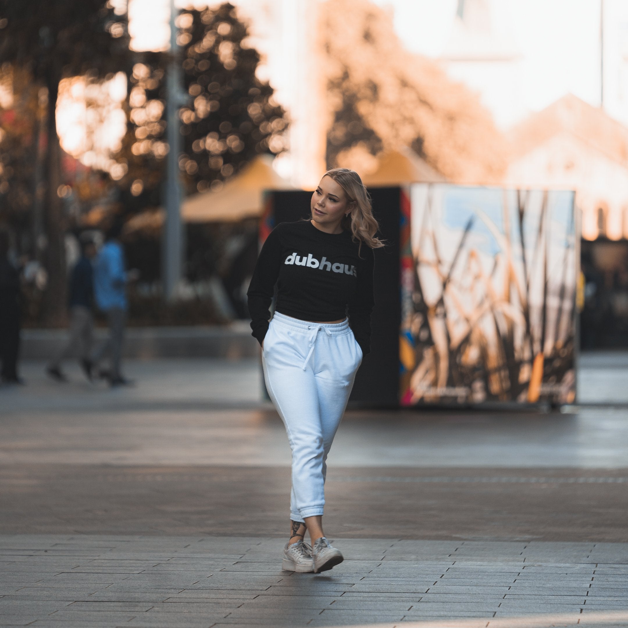 dubhaus. Logo Long Sleeve T-Shirt