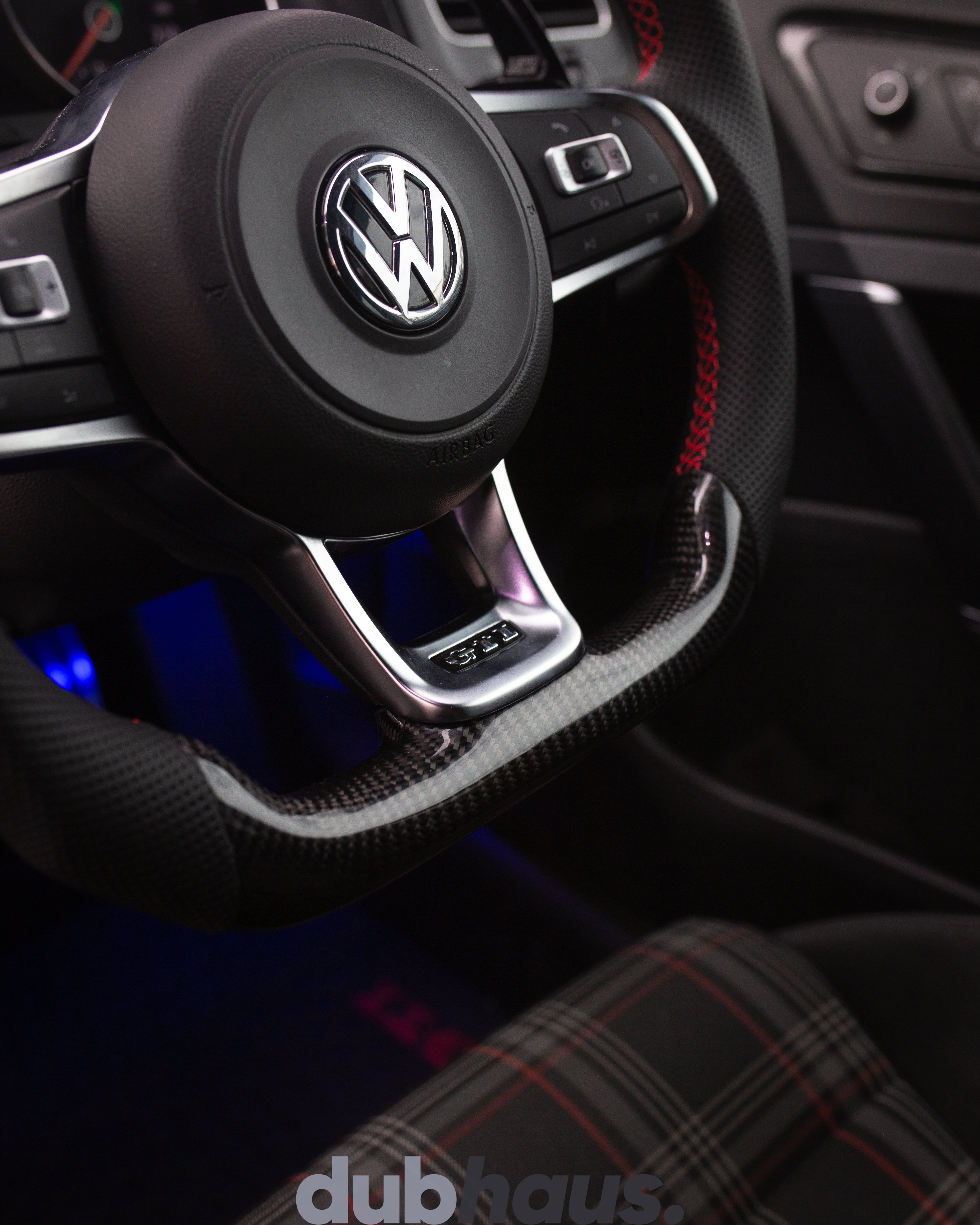 VW Golf MK7/7.5 Carbon Steering Wheel