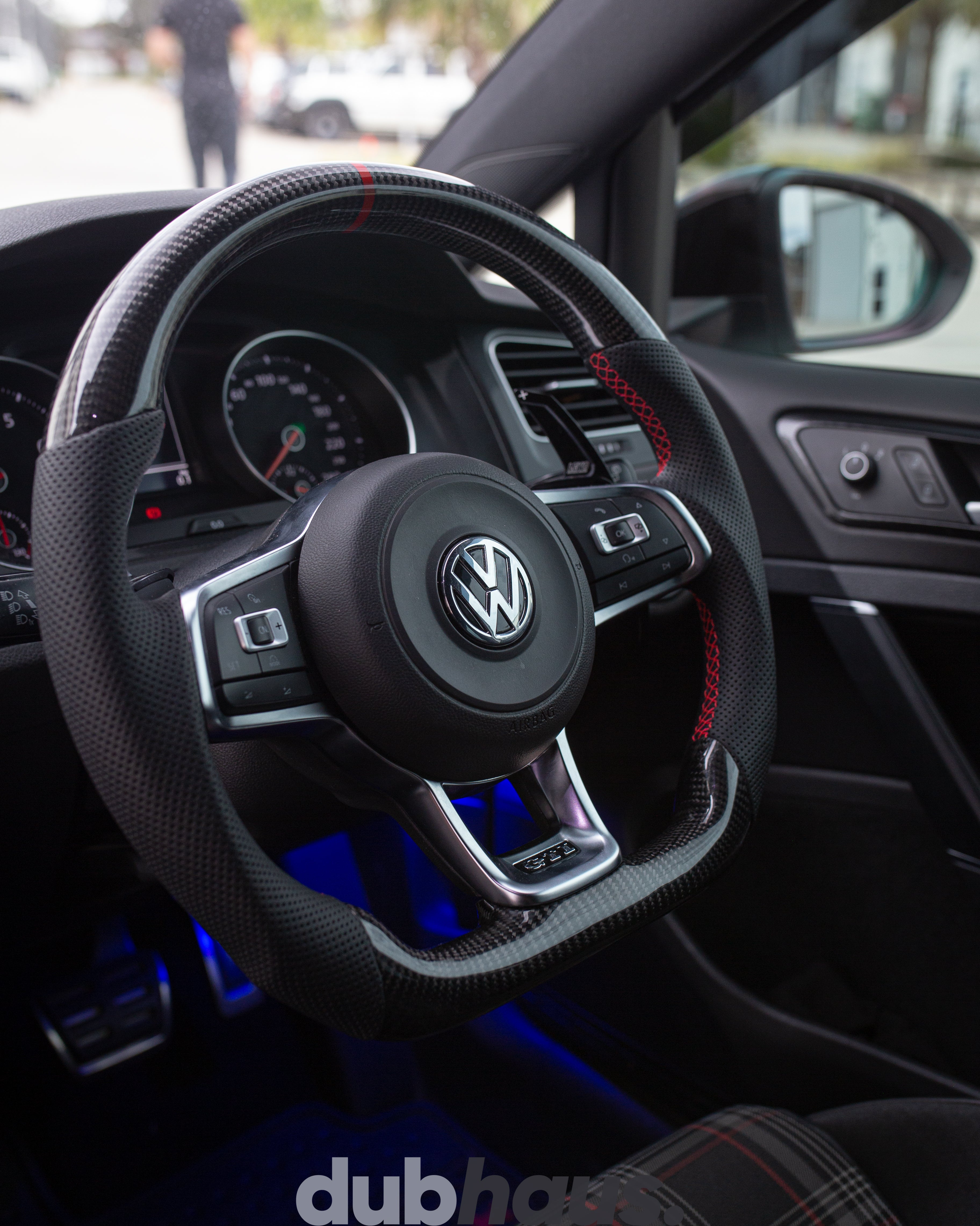 VW Golf MK7/7.5 Carbon Steering Wheel