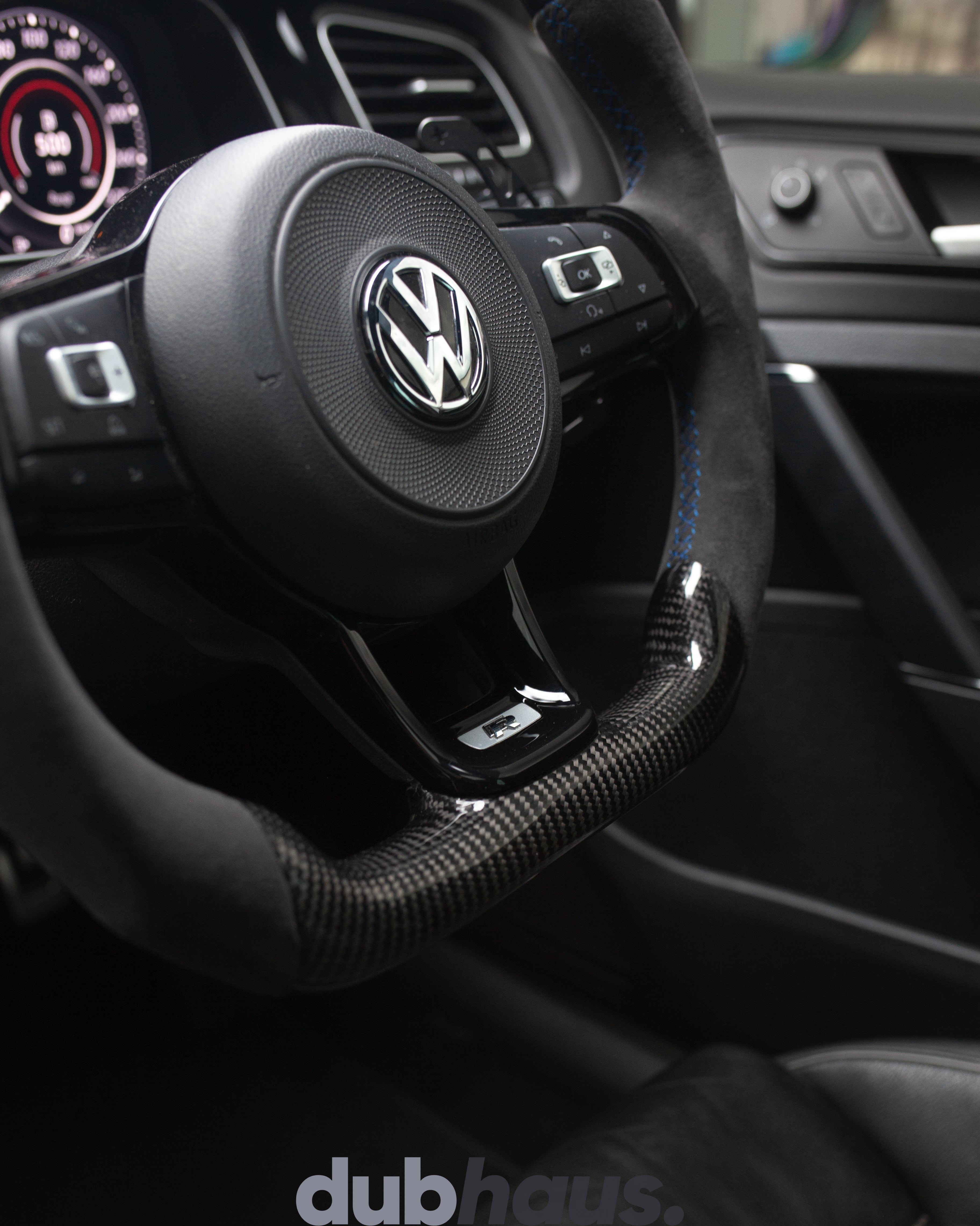 VW Golf MK7/7.5 Carbon Steering Wheel