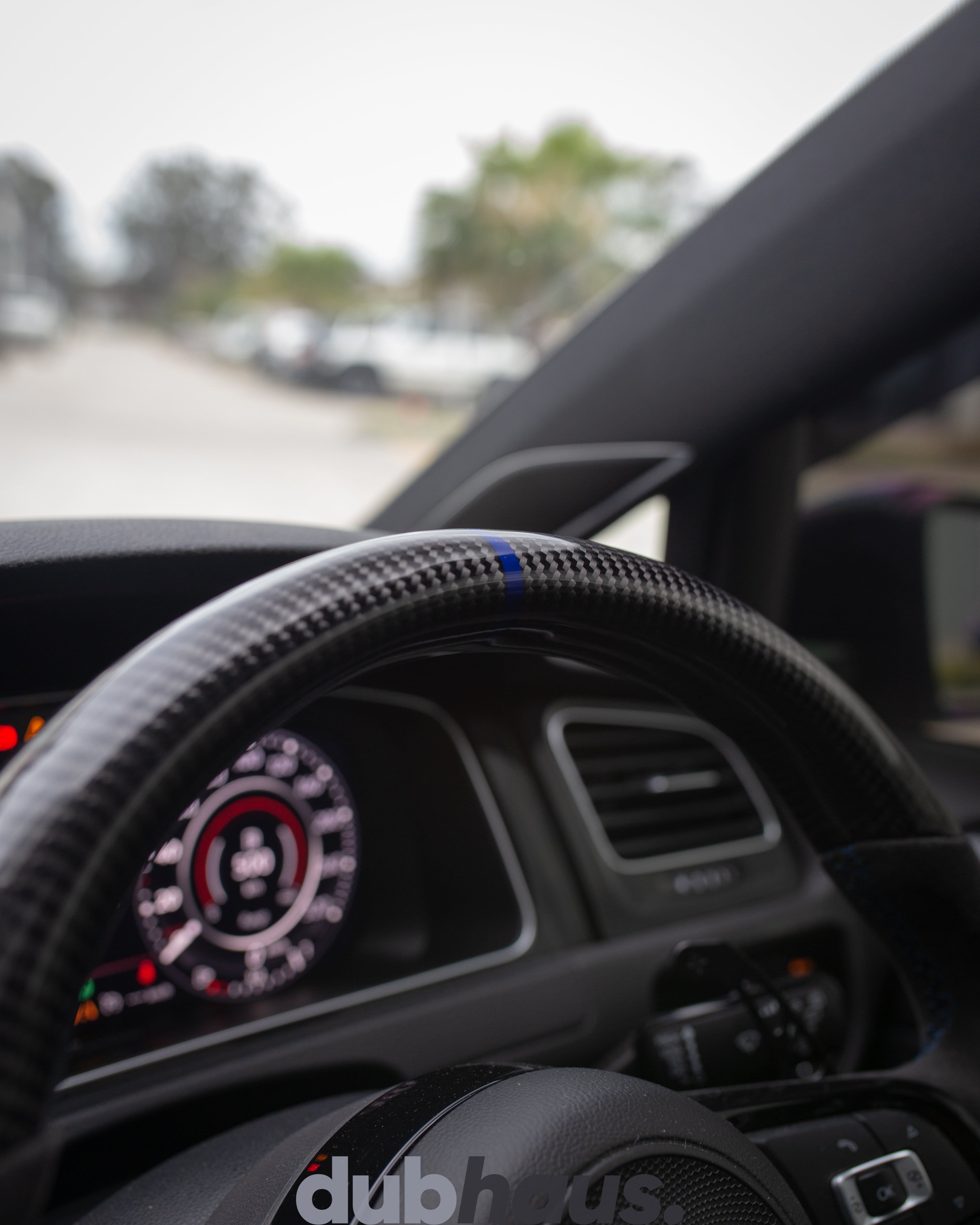 VW Golf MK7/7.5 Carbon Steering Wheel