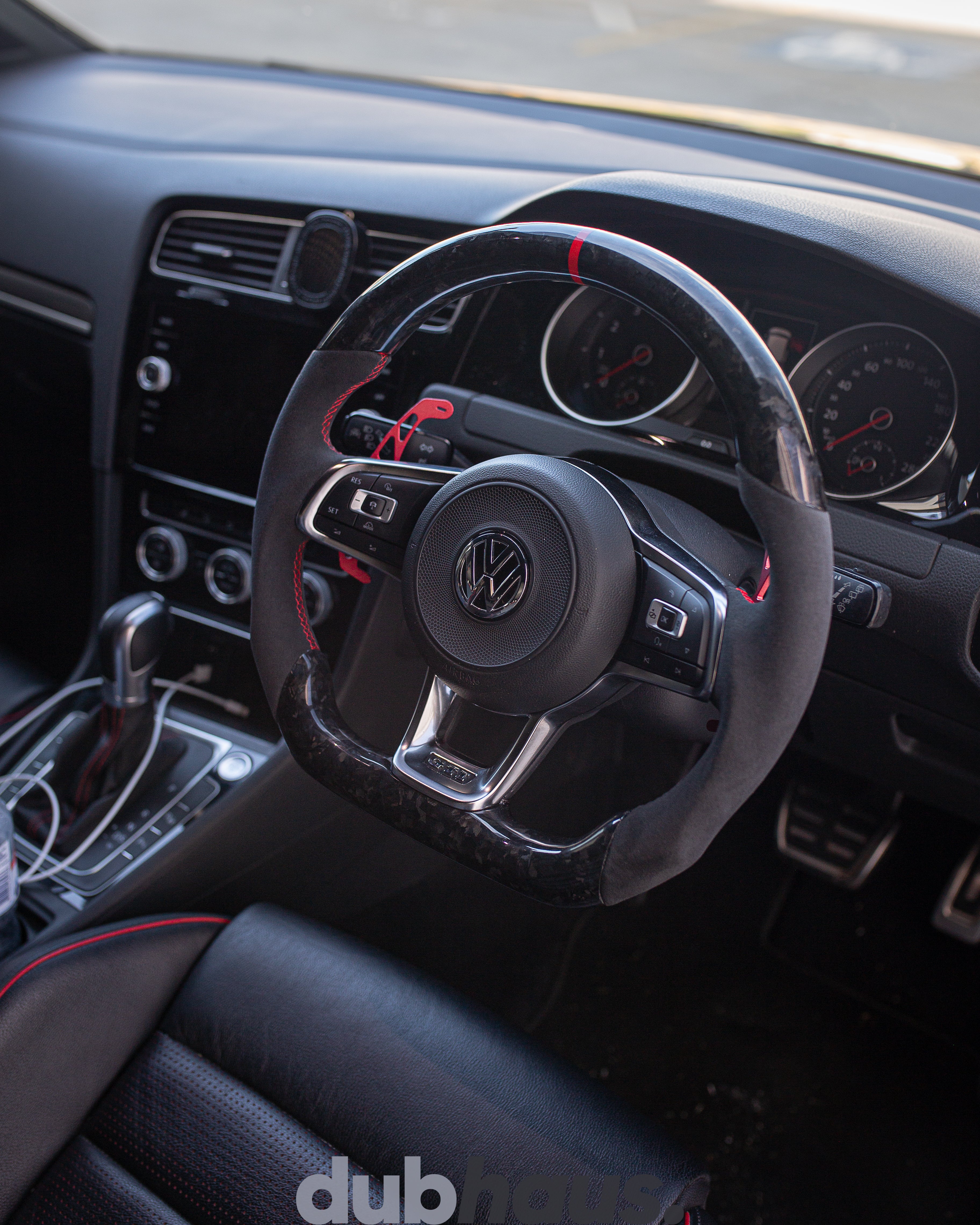 VW Golf MK7/7.5 Carbon Steering Wheel
