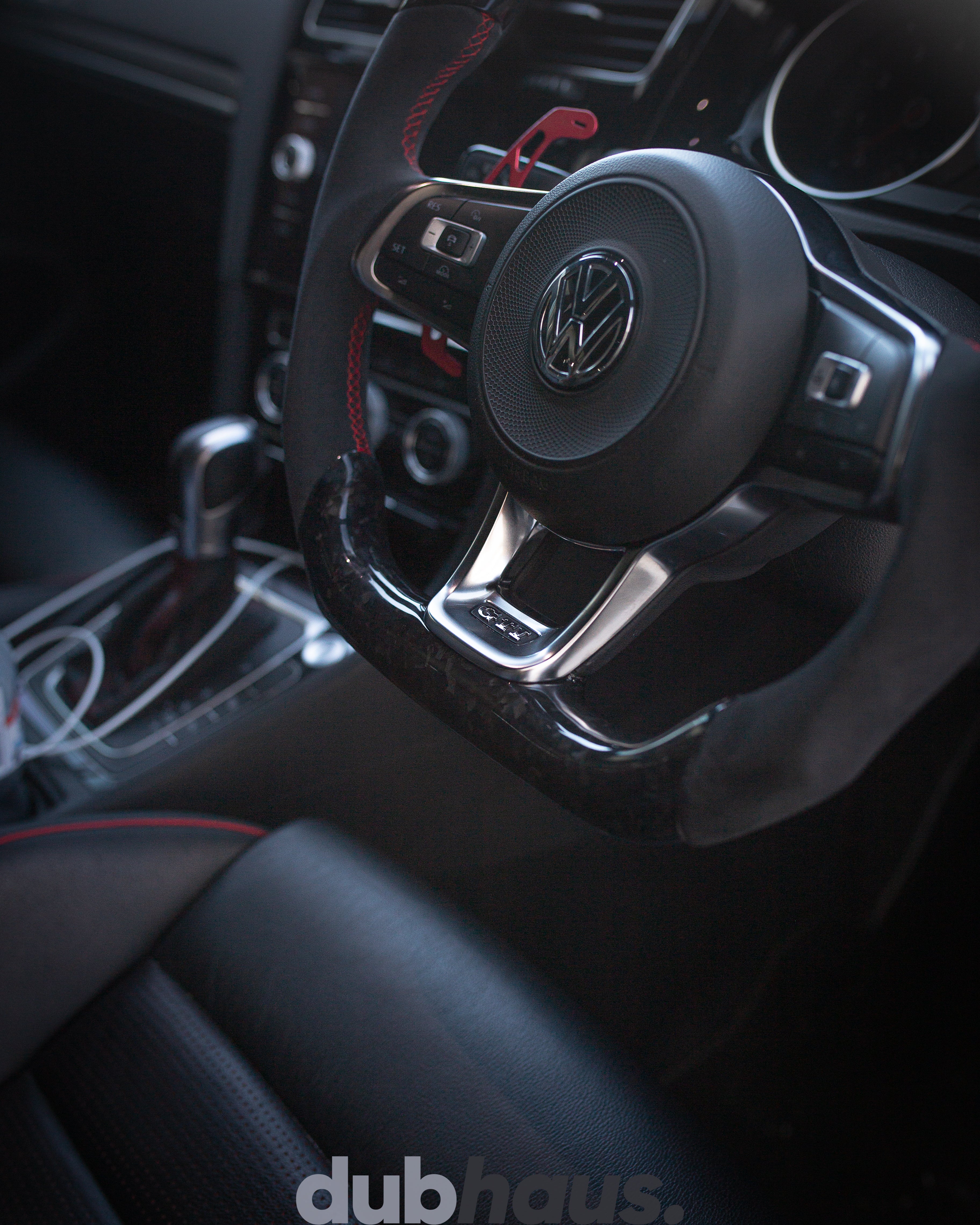 VW Golf MK7/7.5 Carbon Steering Wheel