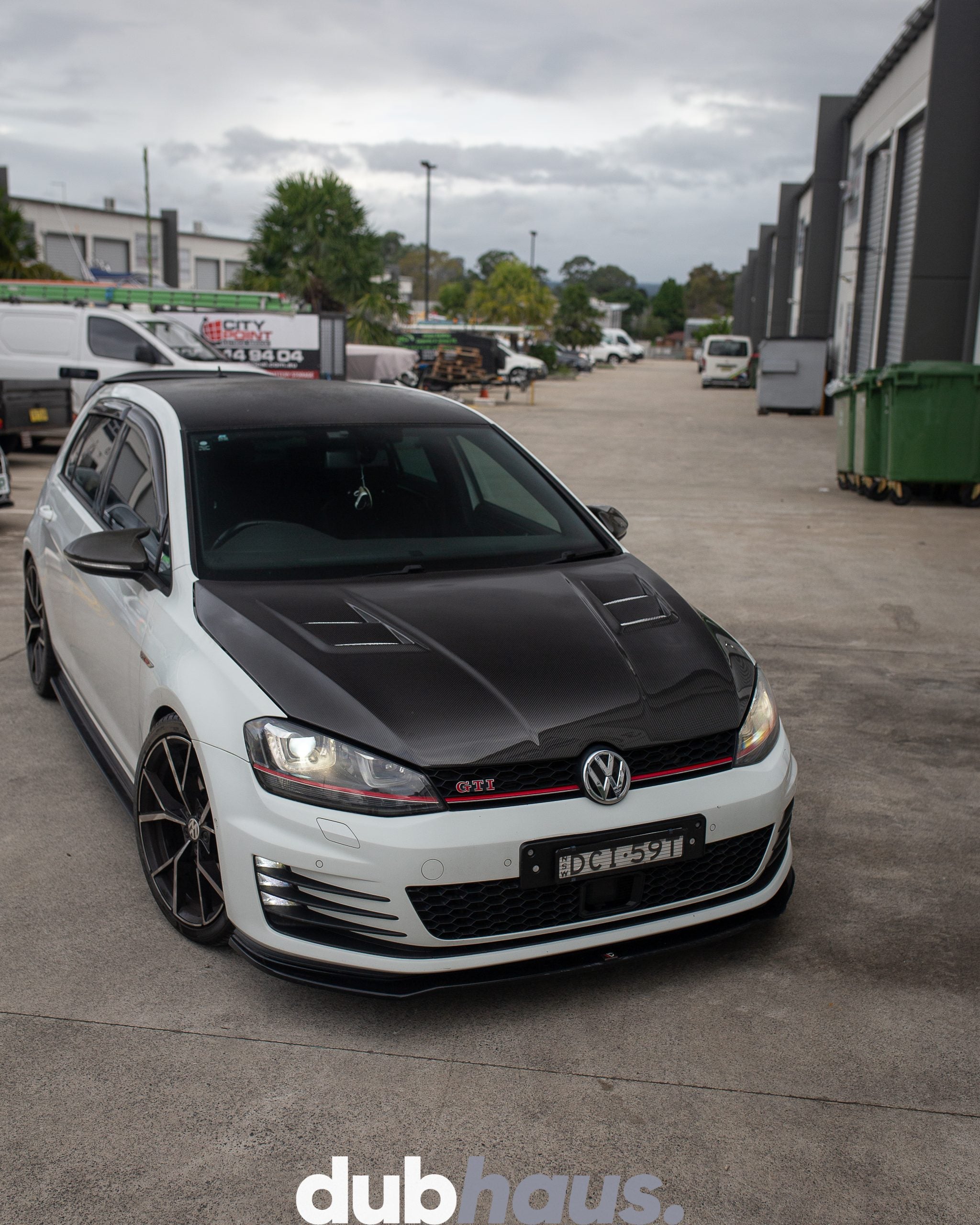 ASPEC Style Carbon Vented Bonnet to Suit VW GOLF MK7 & MK7.5 Platforms (Incl. GTI & R)