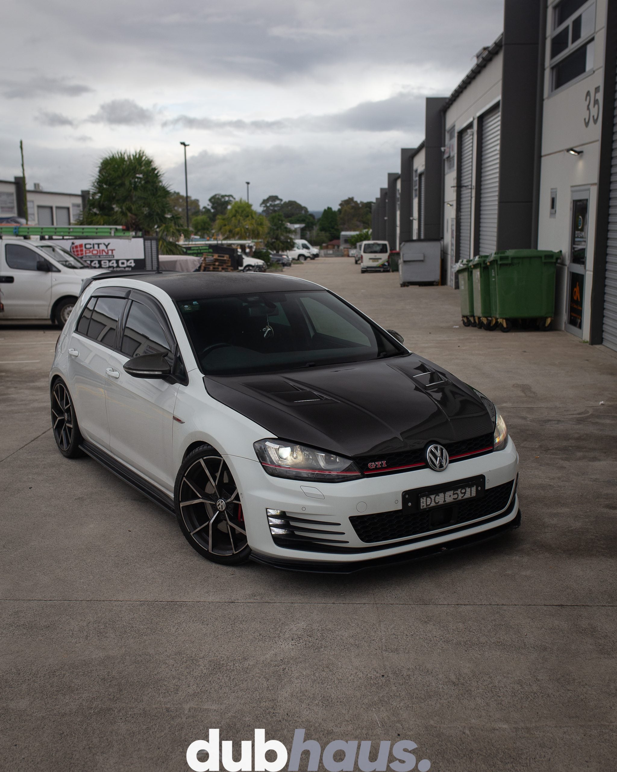 ASPEC Style Carbon Vented Bonnet to Suit VW GOLF MK7 & MK7.5 Platforms (Incl. GTI & R)