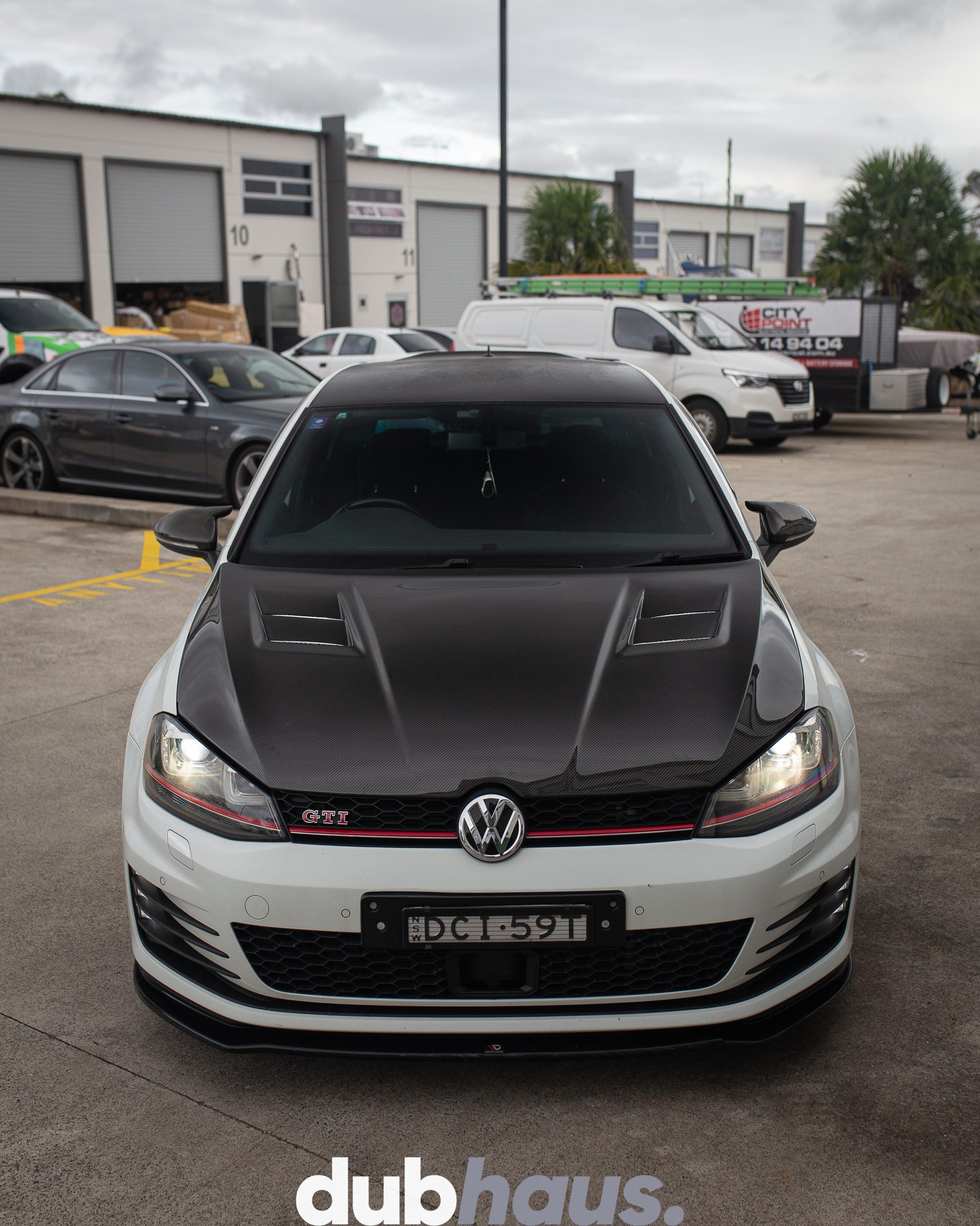 ASPEC Style Carbon Vented Bonnet to Suit VW GOLF MK7 & MK7.5 Platforms (Incl. GTI & R)