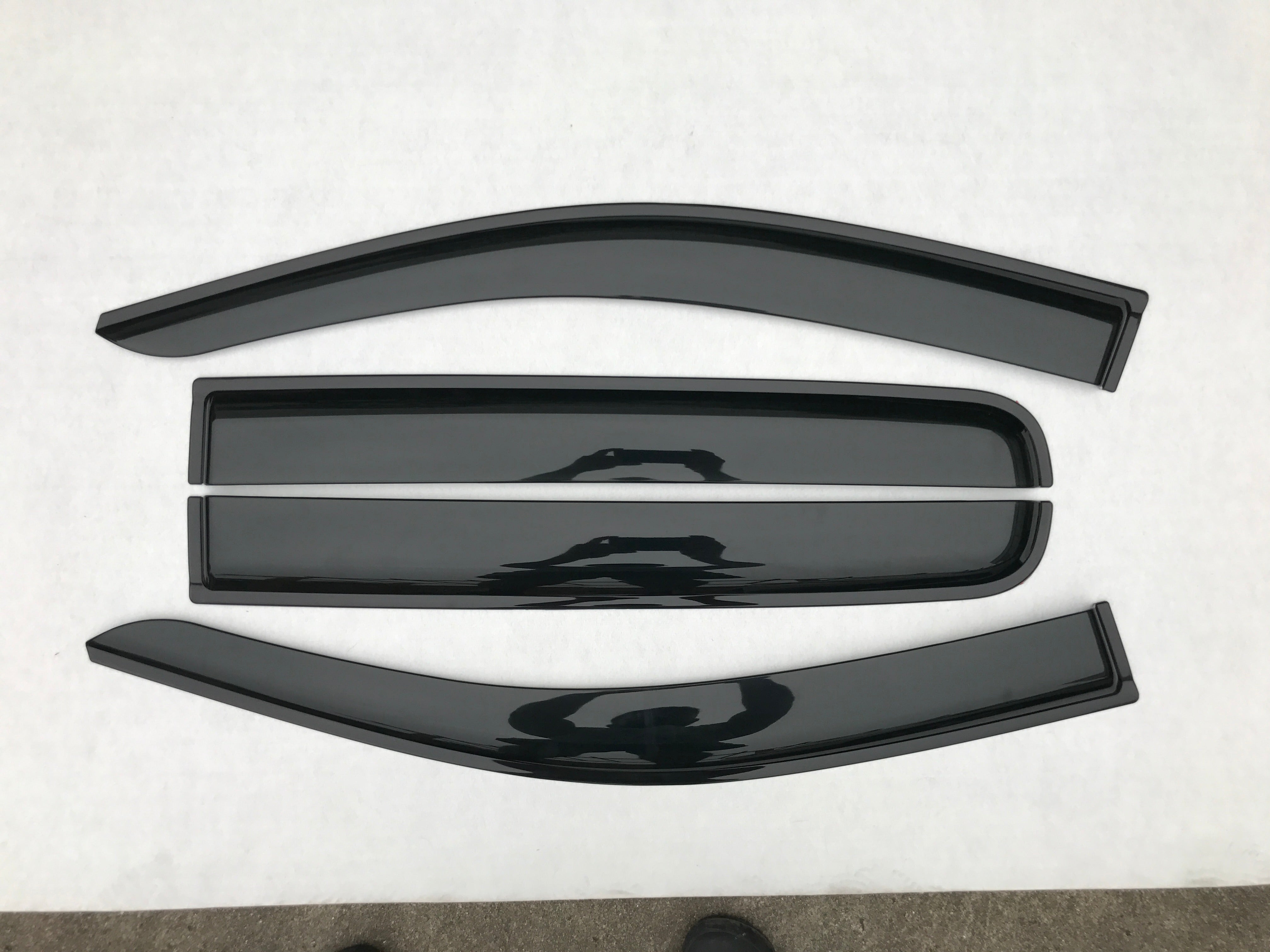 Weather Shield / Window Visor for FORD RANGER T6 T7 T8 (double cab) 2012 - 2021
