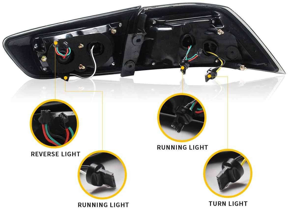 MITSUBISHI LANCER SEQUENTIAL LED TAIL LIGHTS