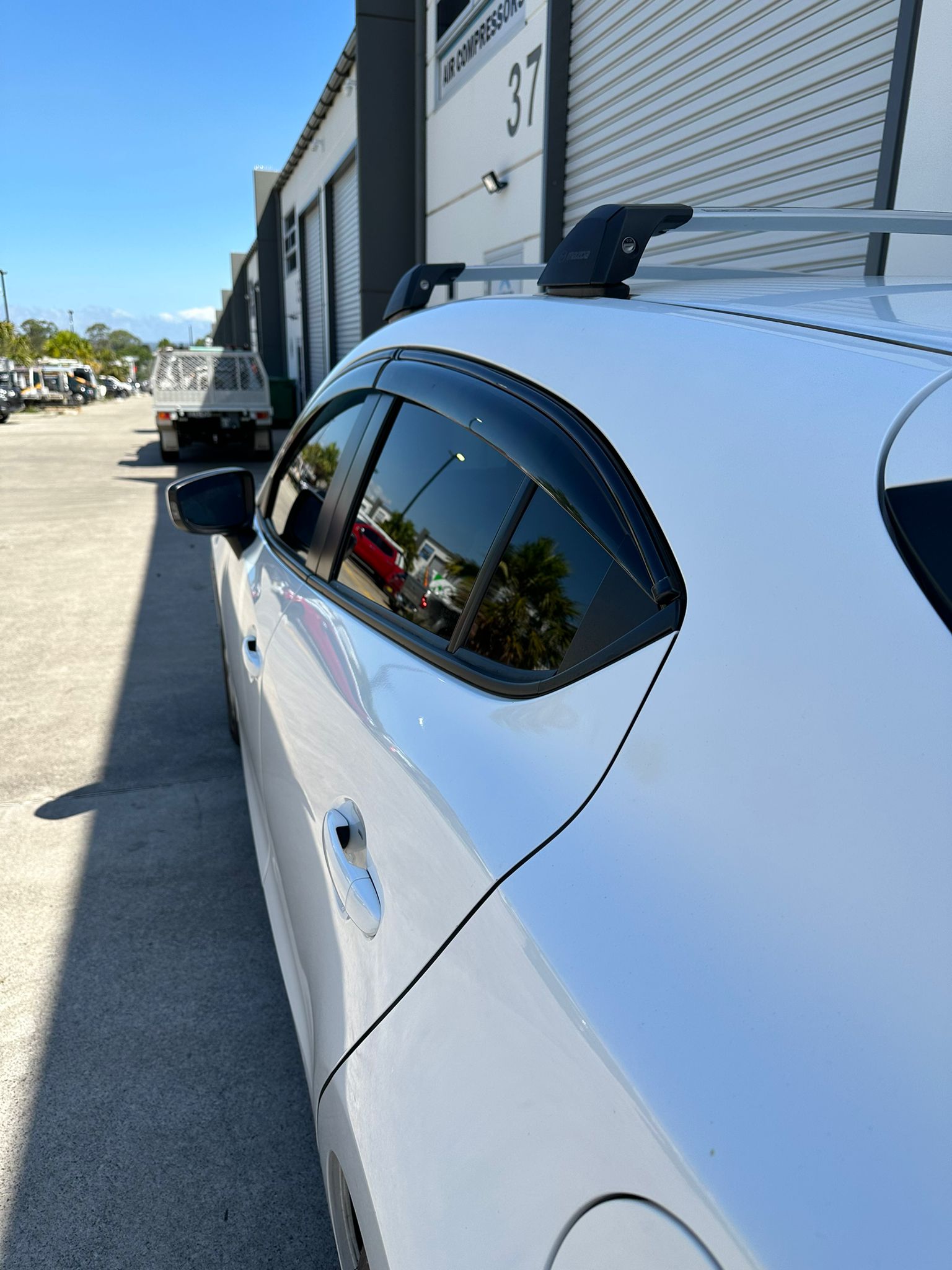 Weather Shield / Window Visor for MAZDA 3 (Hatch Back) 2013+